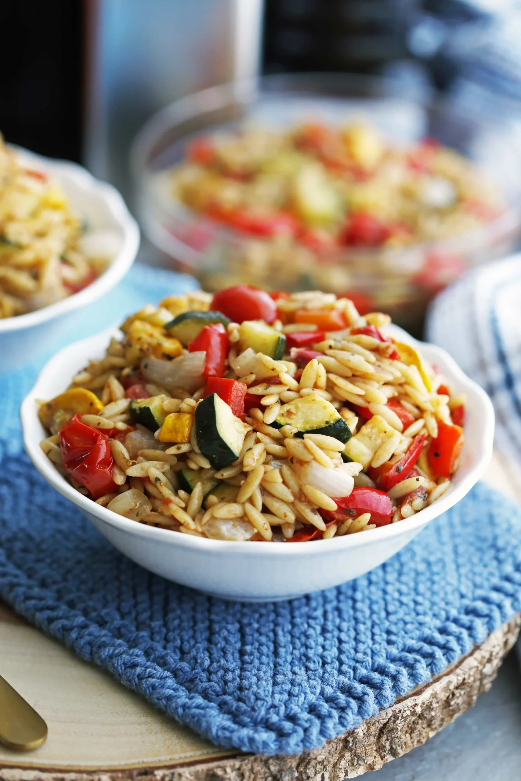 Summer Pasta Salad with Dijon Vinaigrette