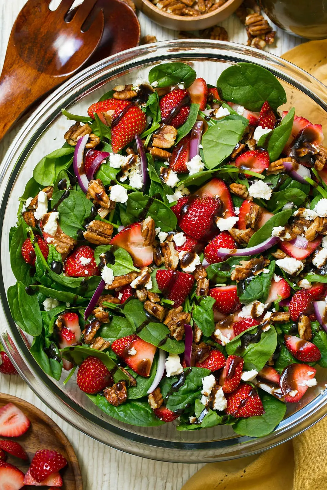 Summer Strawberry Feta Salad