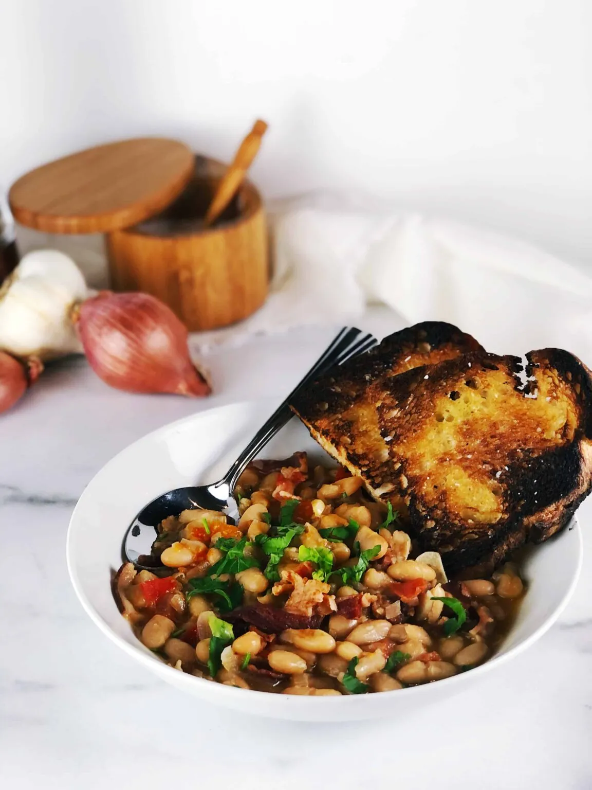 Summer White Bean Ragout