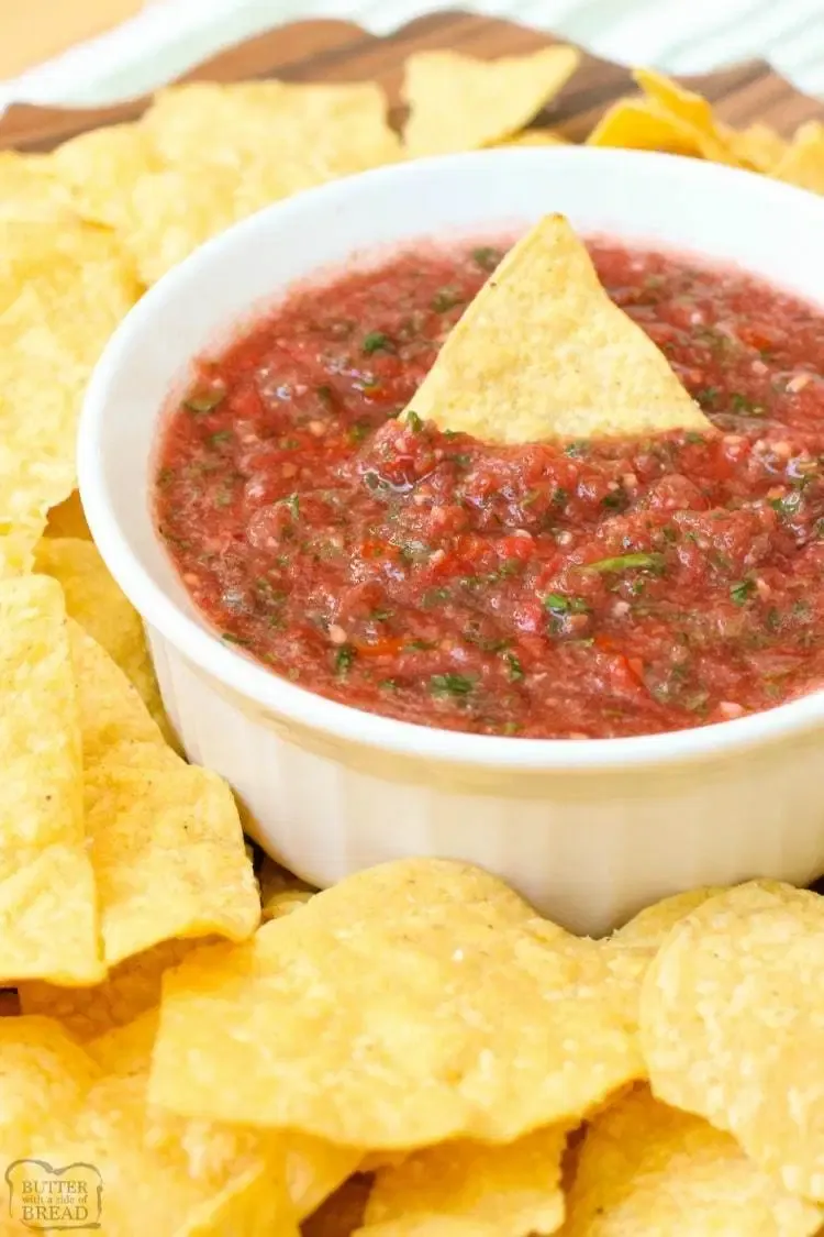 Super Fast Blender Salsa