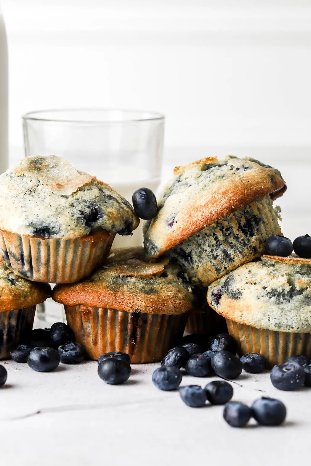 Super Fluffy Blueberry Muffins