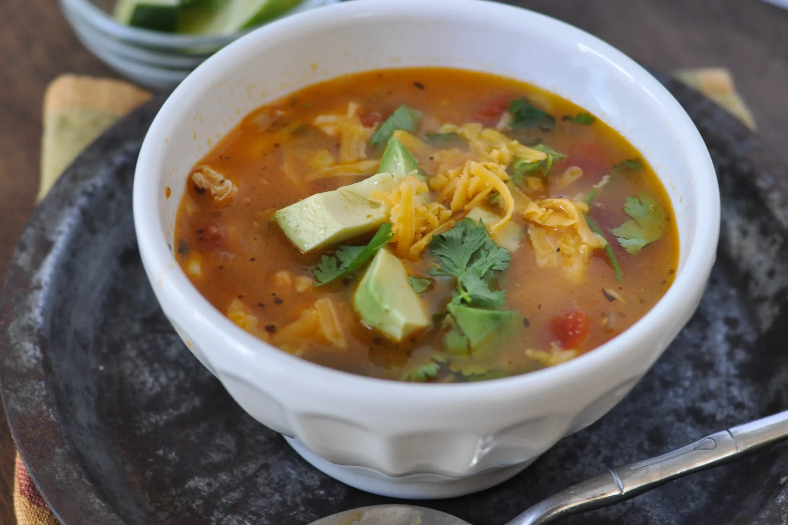 Super Simple Chicken or Turkey Tortilla Soup