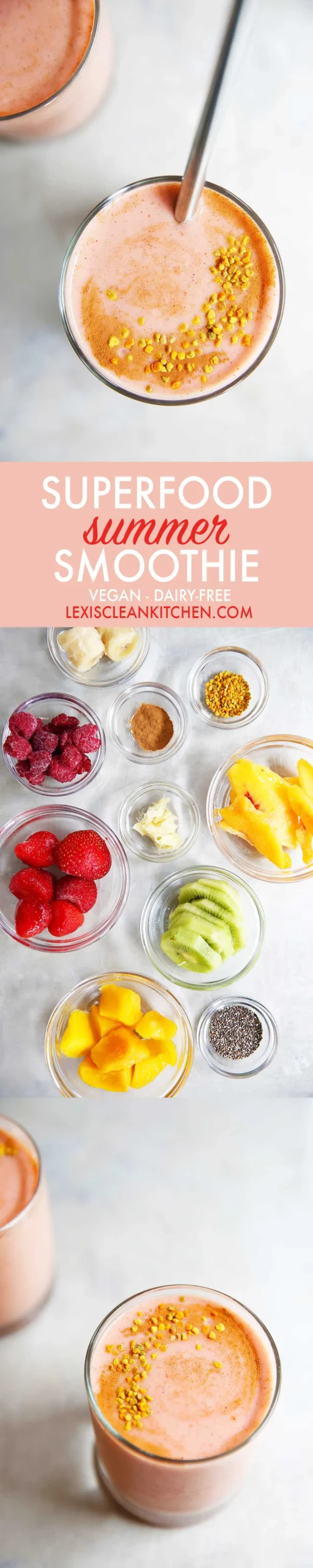 Superfood Summer Fruit Smoothie