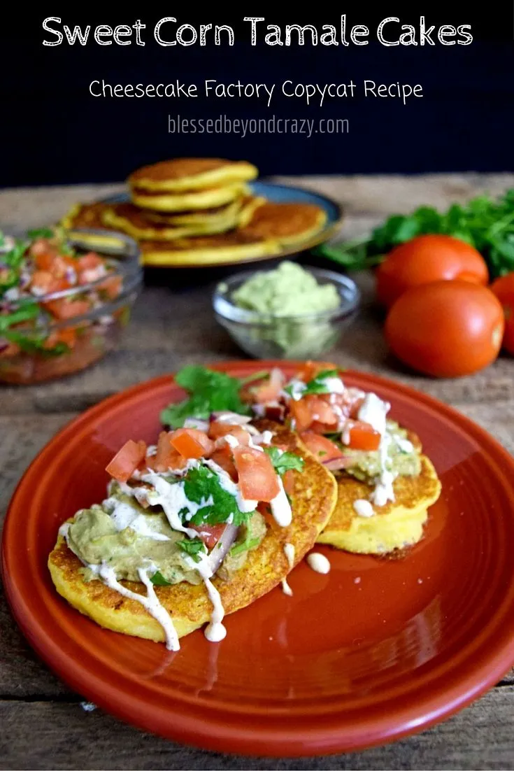 Sweet Corn Tamale Cakes Copycat Cheesecake Factory