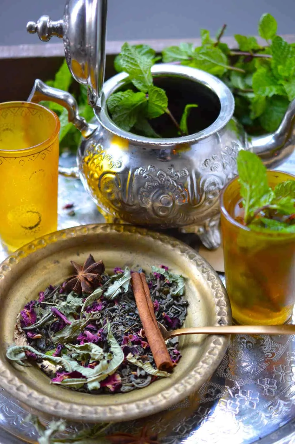 Sweet Moroccan Mint Tea