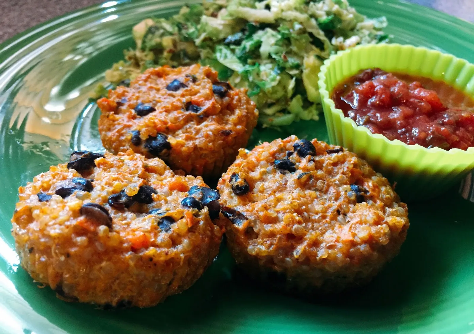 Sweet Potato Black Bean Quinoa Bites