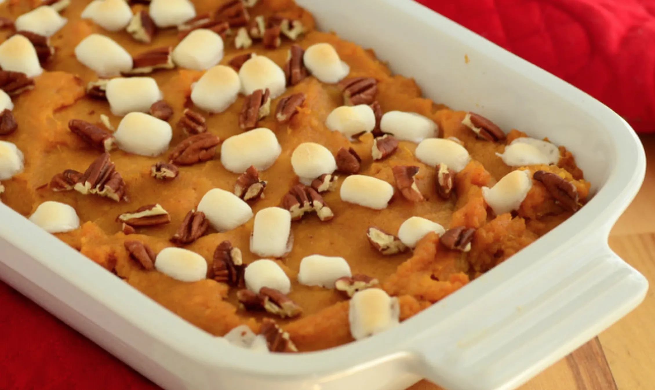 Sweet Potato Casserole Without Marshmallows