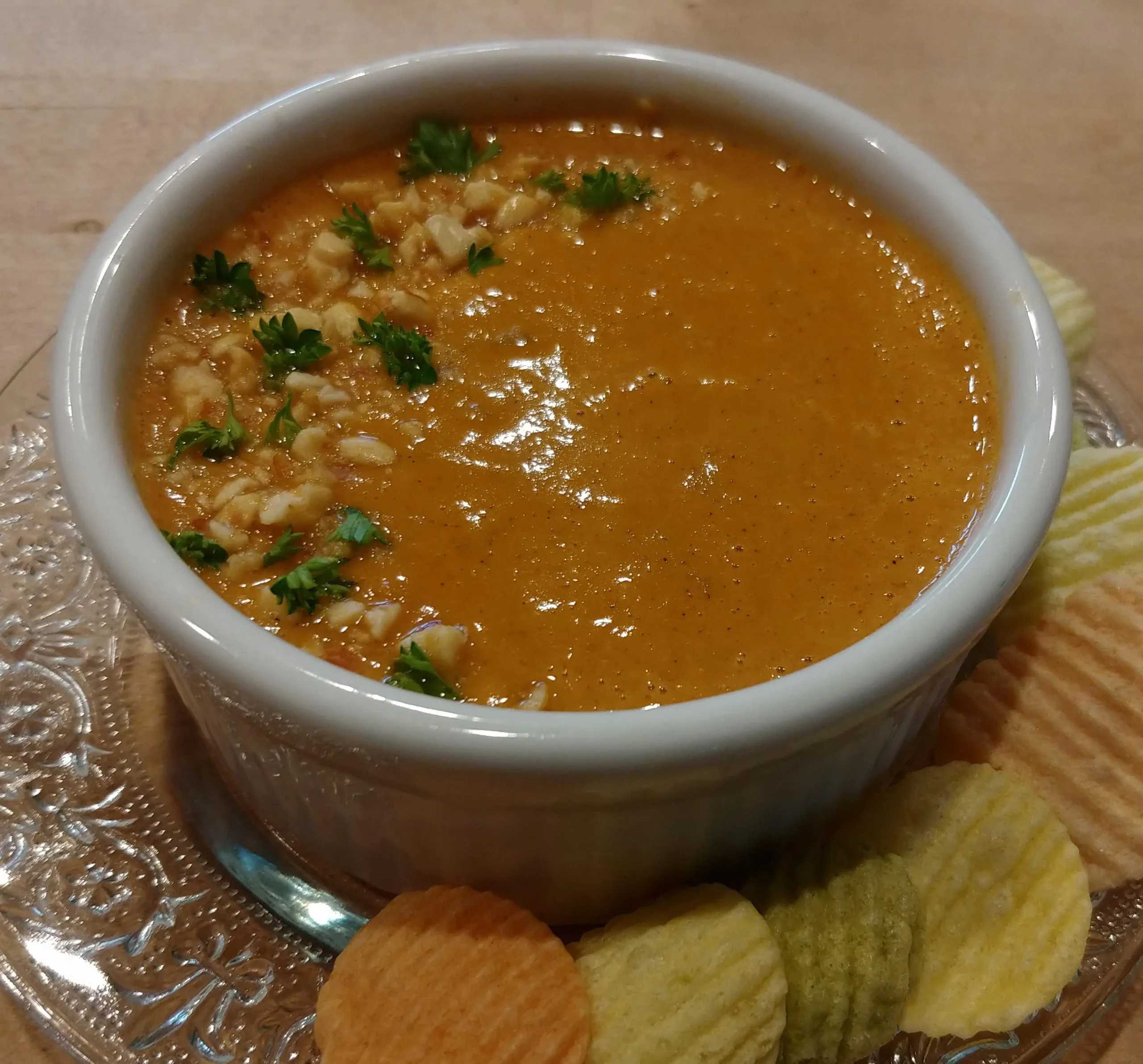 Sweet Potato Peanut Bisque