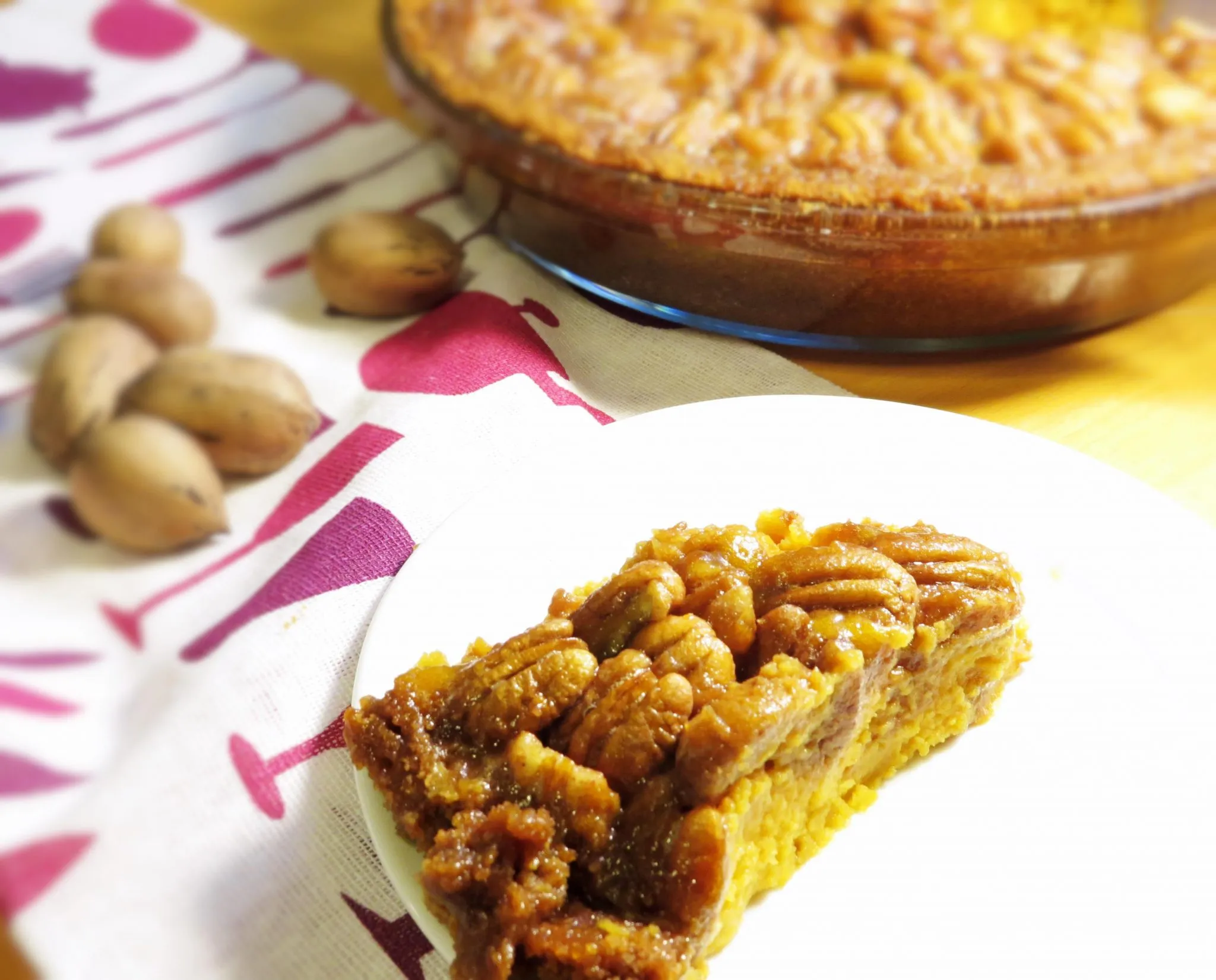 Sweet Potato Pecan Pie