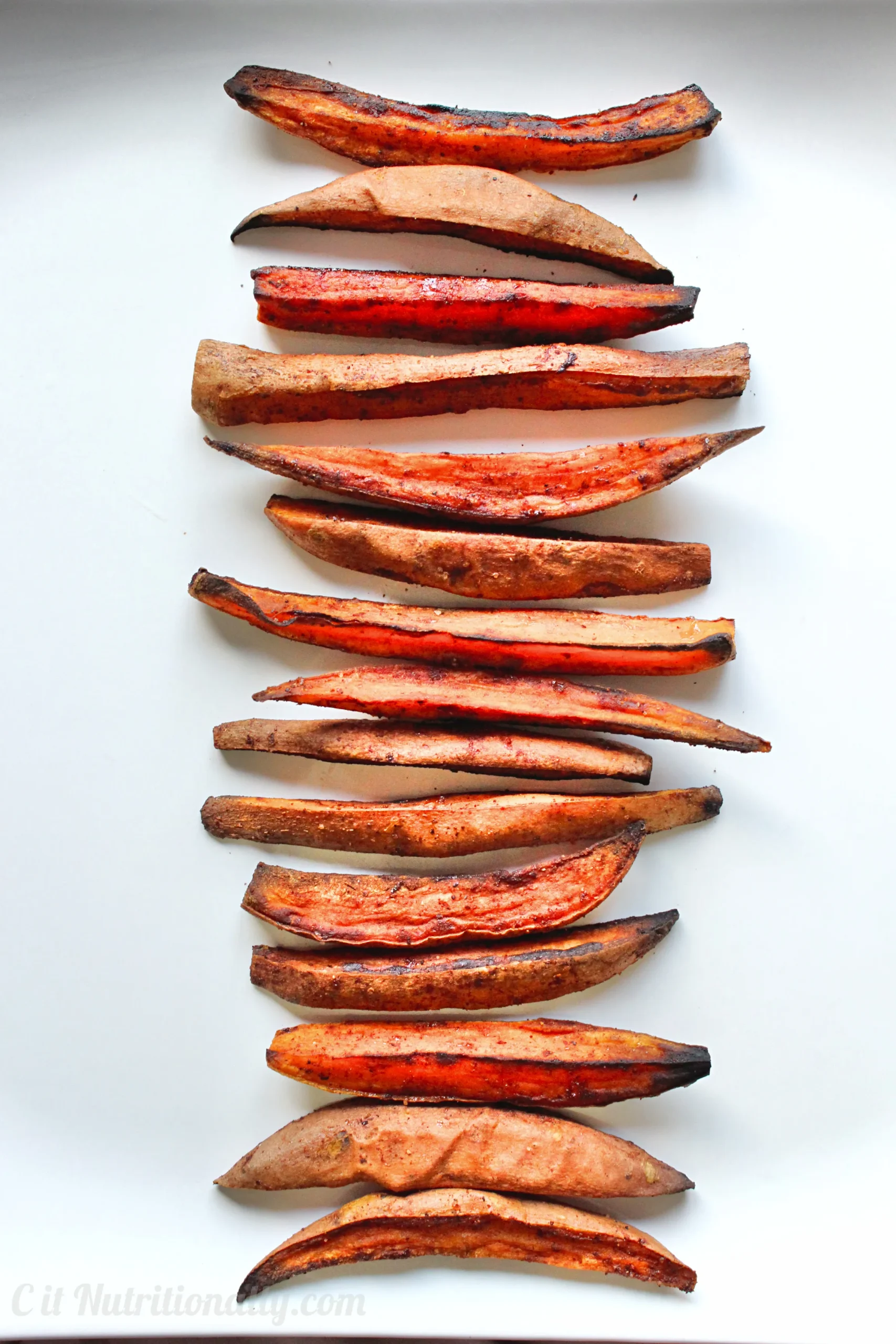 Sweet and Spicy Sweet Potato Wedges