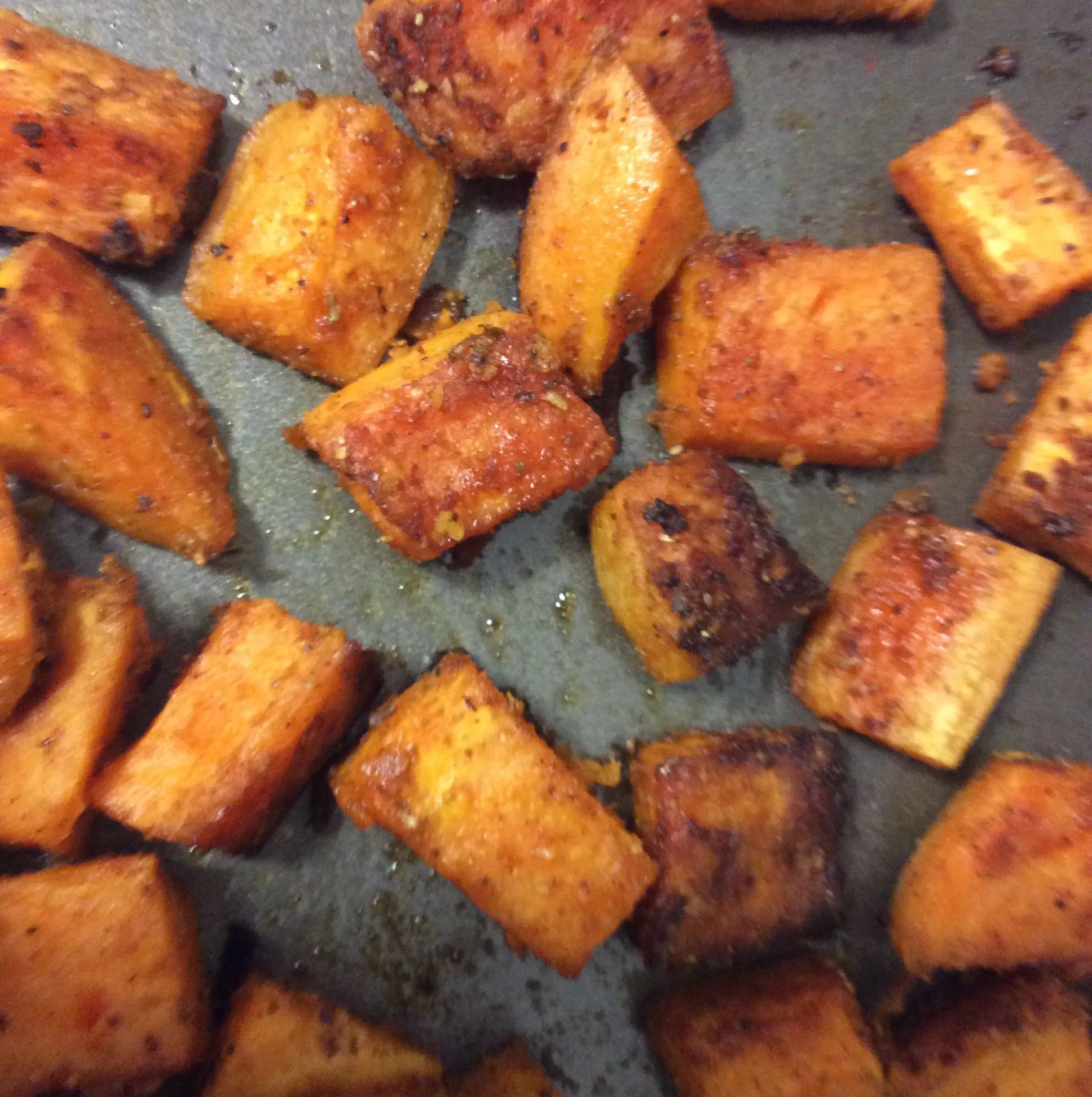 Sweet and Spicy Sweet Potatoes