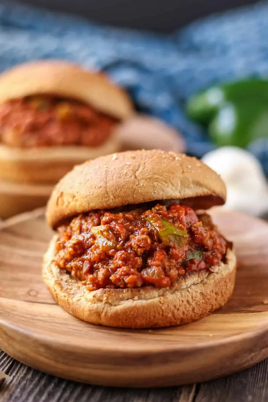 Sweet and Tangy Vegetarian Sloppy Joes