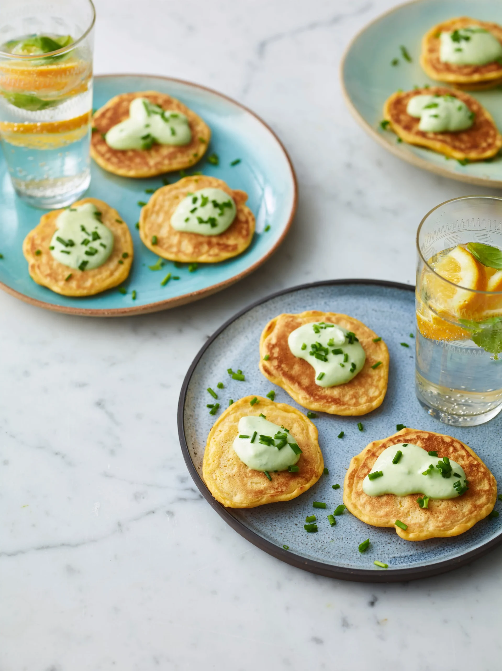 Sweetcorn and Feta Fritters