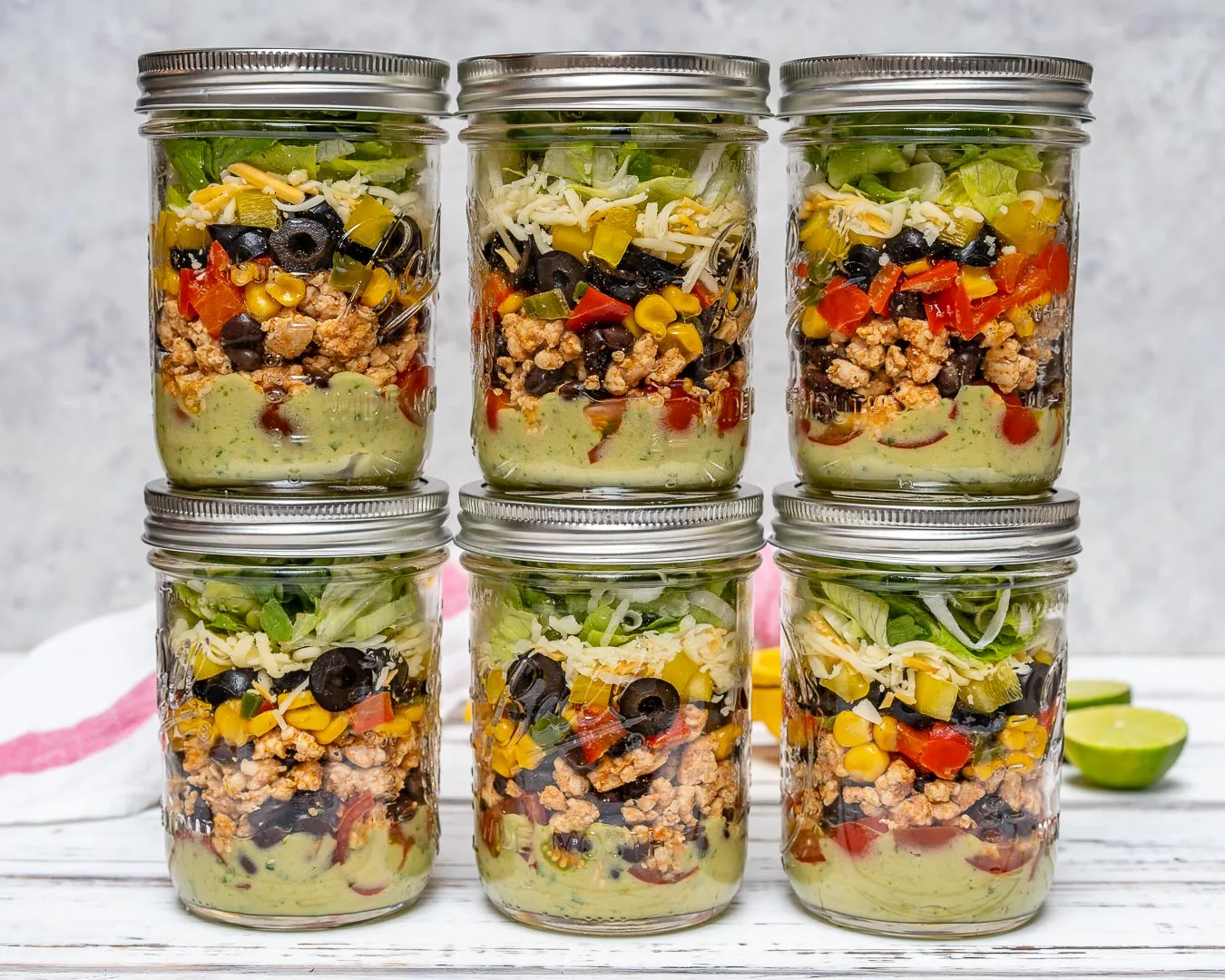 Taco Salad in a Jar
