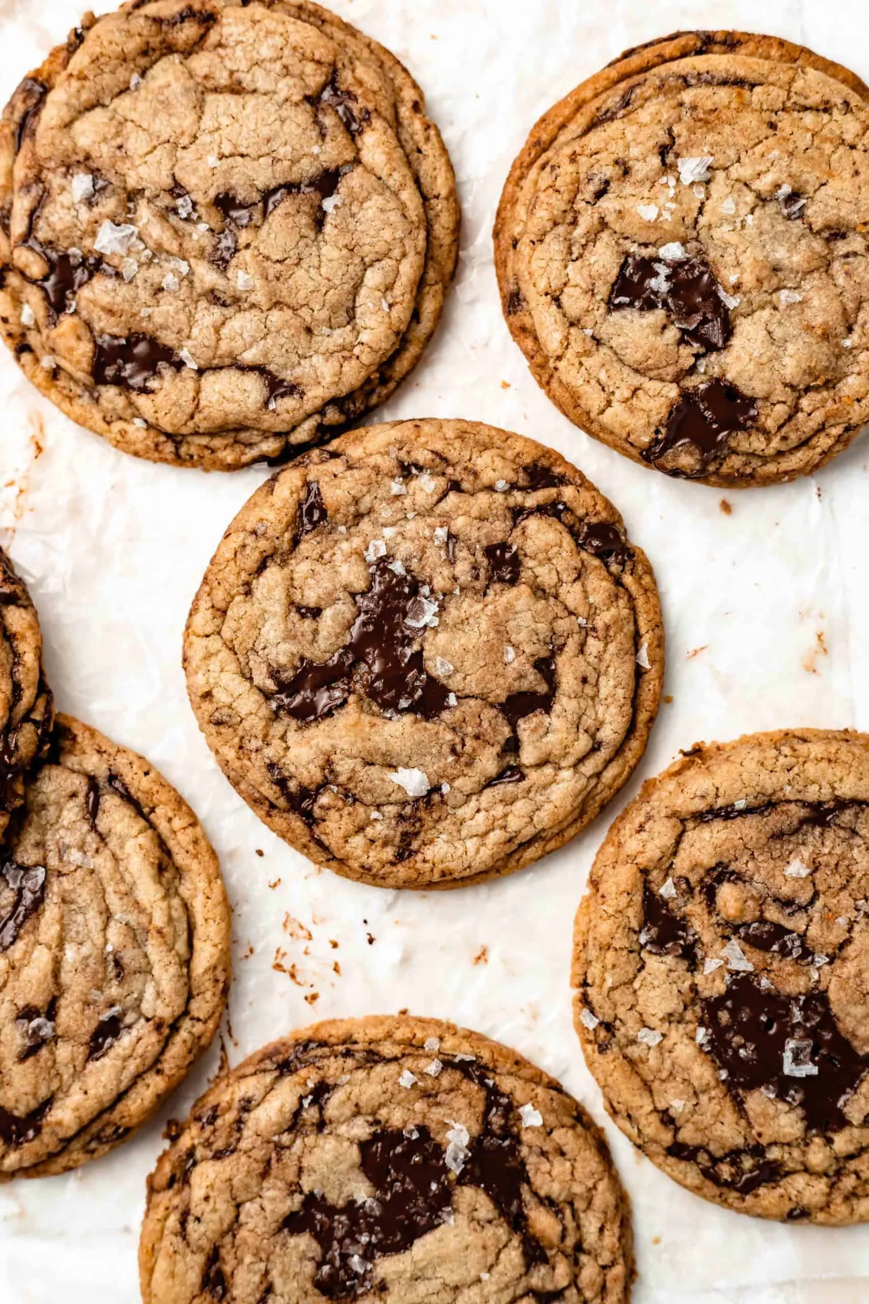 Tahini Chocolate Chip Cookies