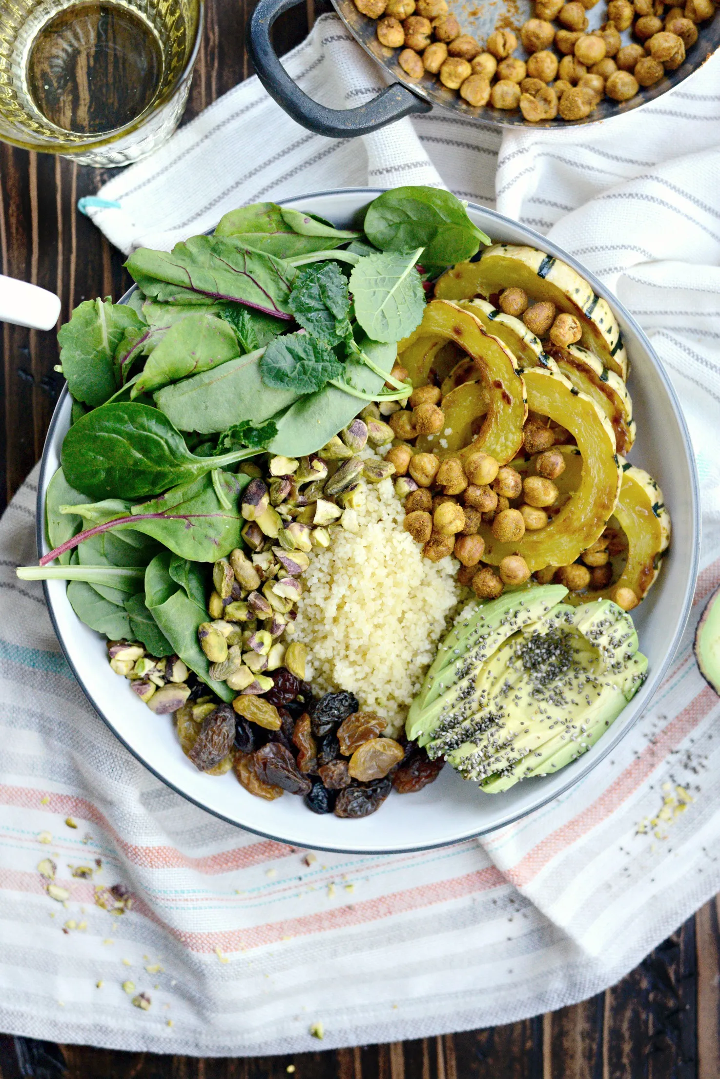 Tandoori Roasted Chickpea Squash Buddha Bowls