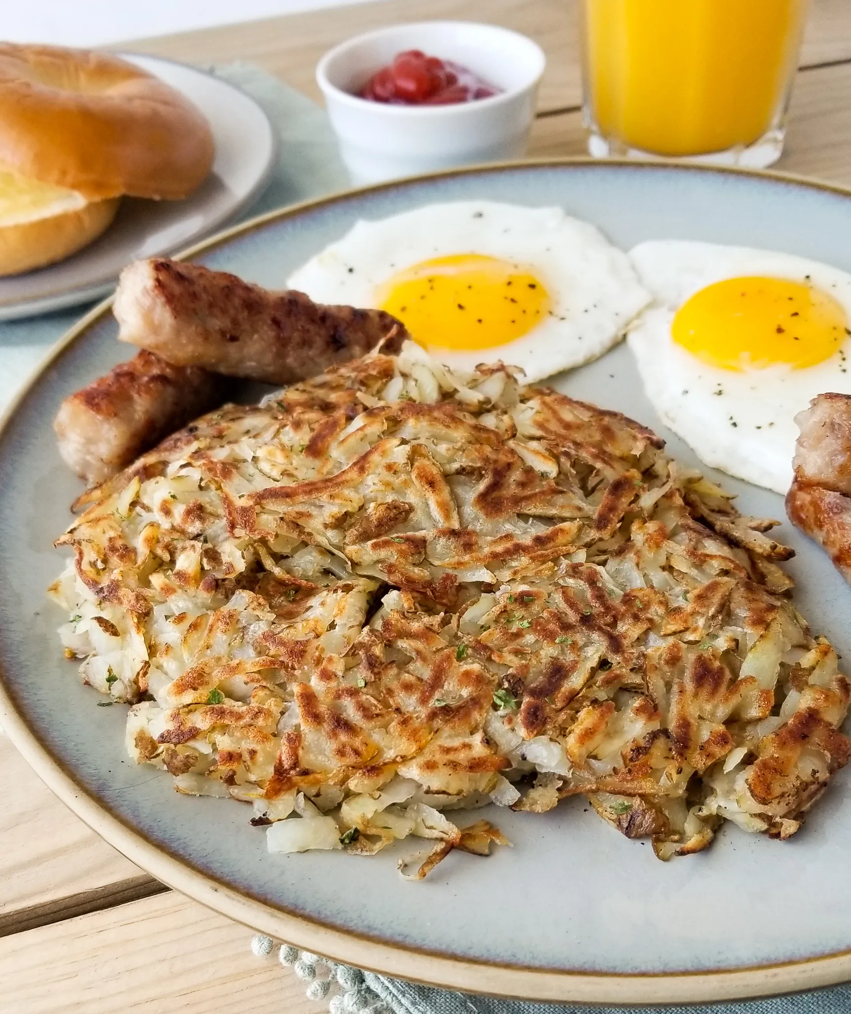 Tasty Apricot Hash Browns