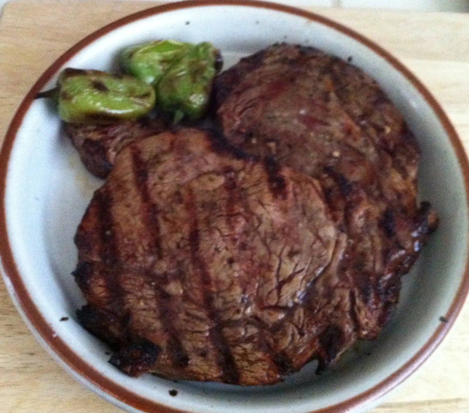 Tequila BBQ'd Beef Steaks