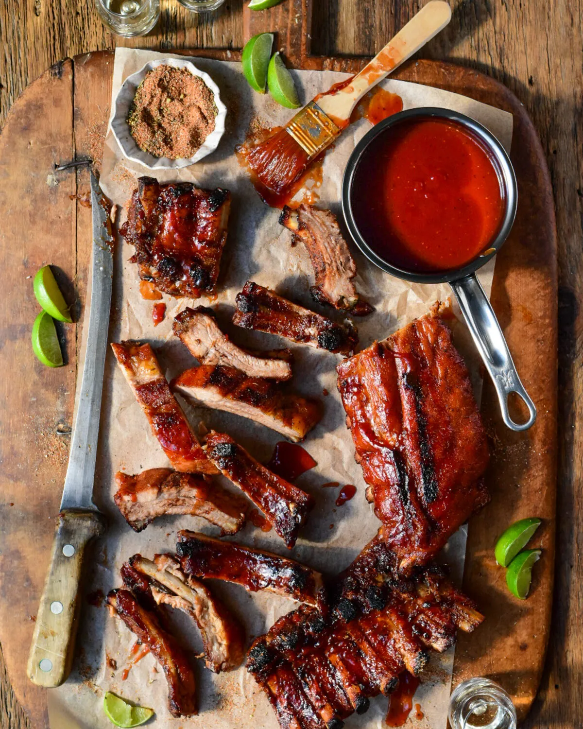 Tequila and Lime Pork Spareribs