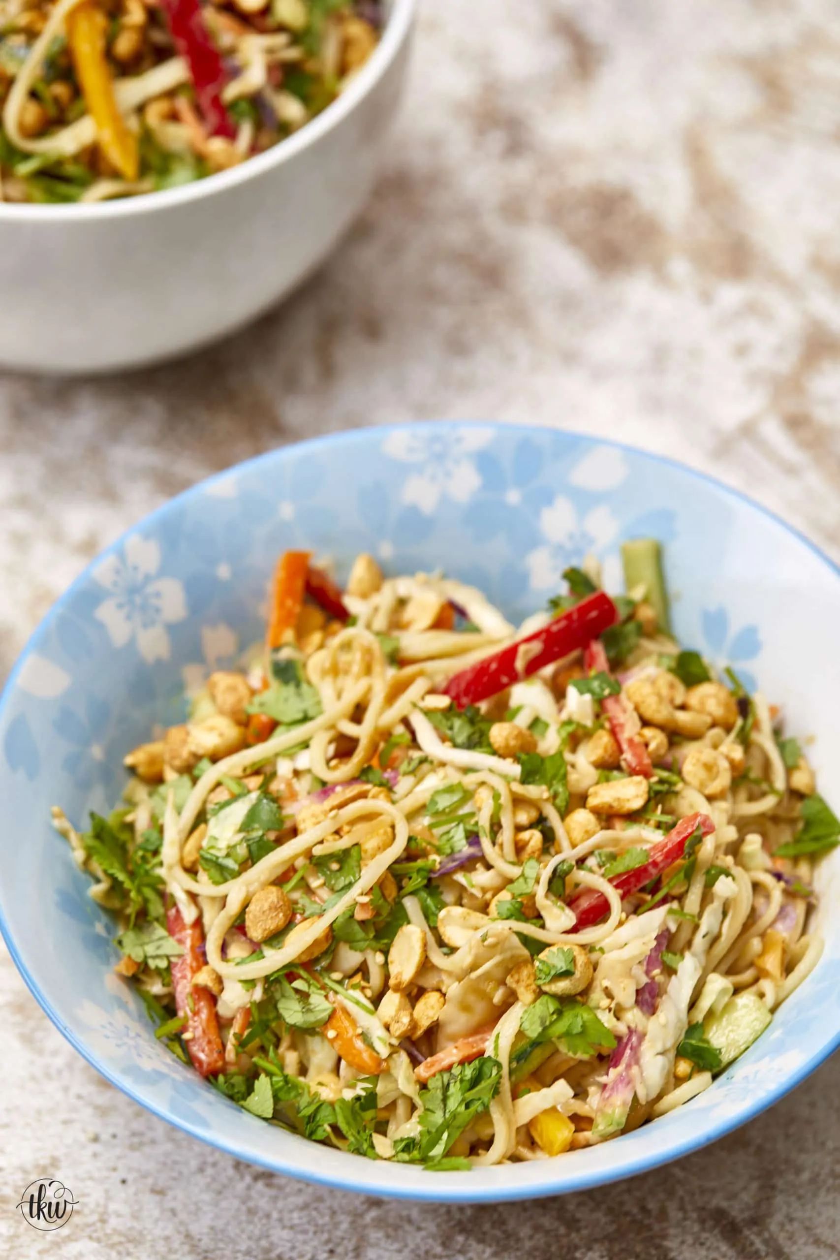 Thai Salad with Peanut Sauce