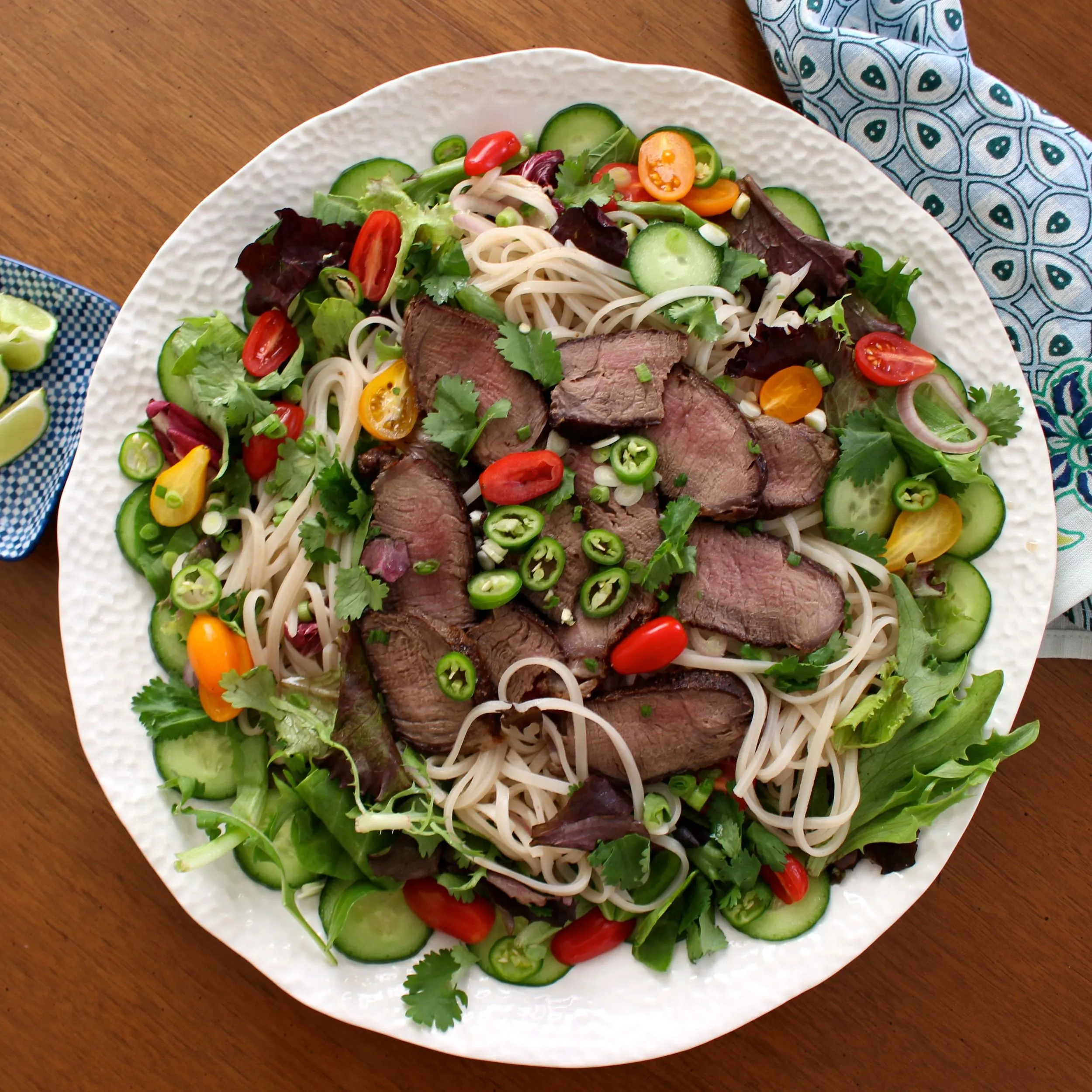 Thai Style Beef and Noodle Salad