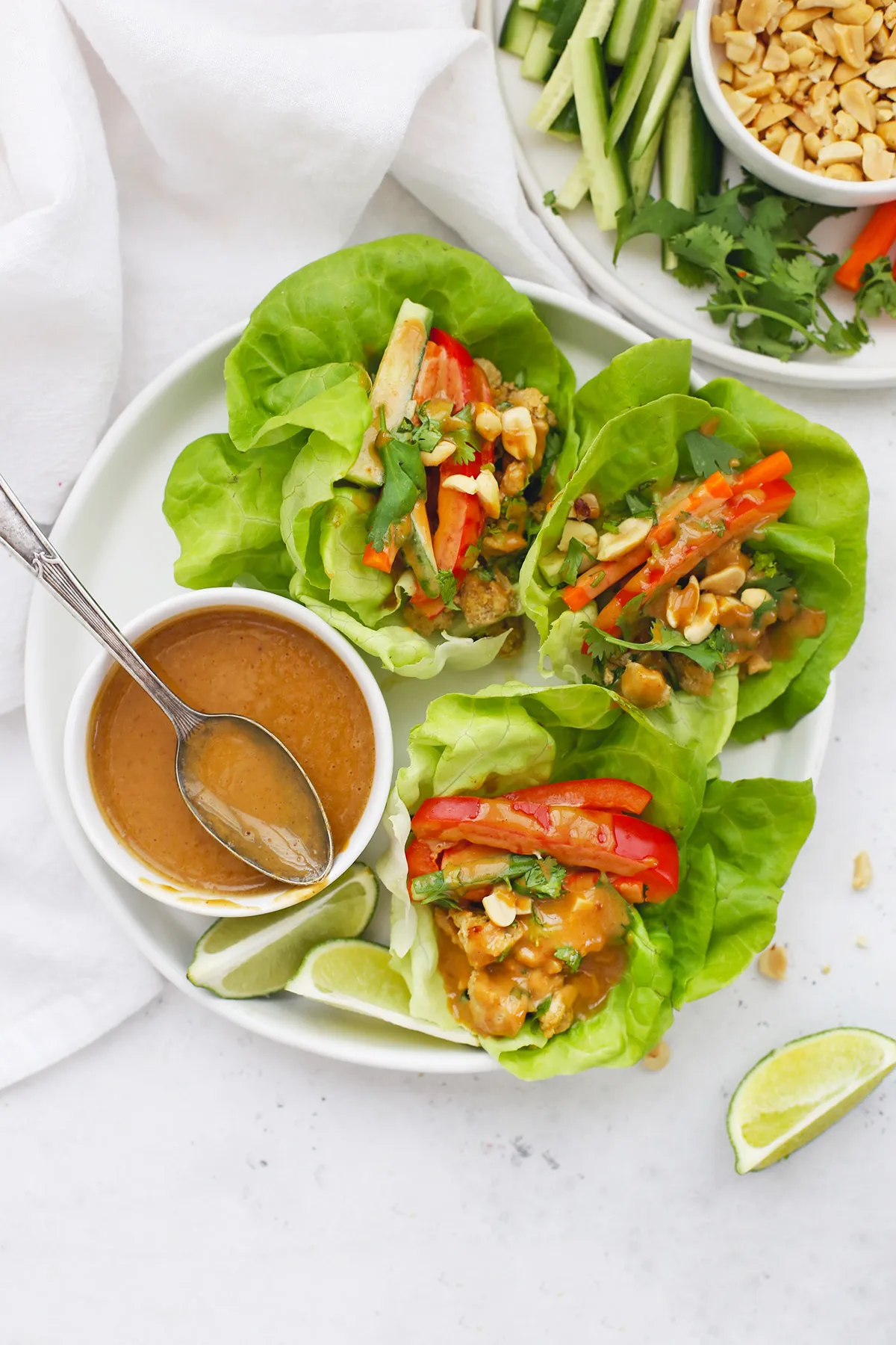 Thai Style Lettuce Wrap