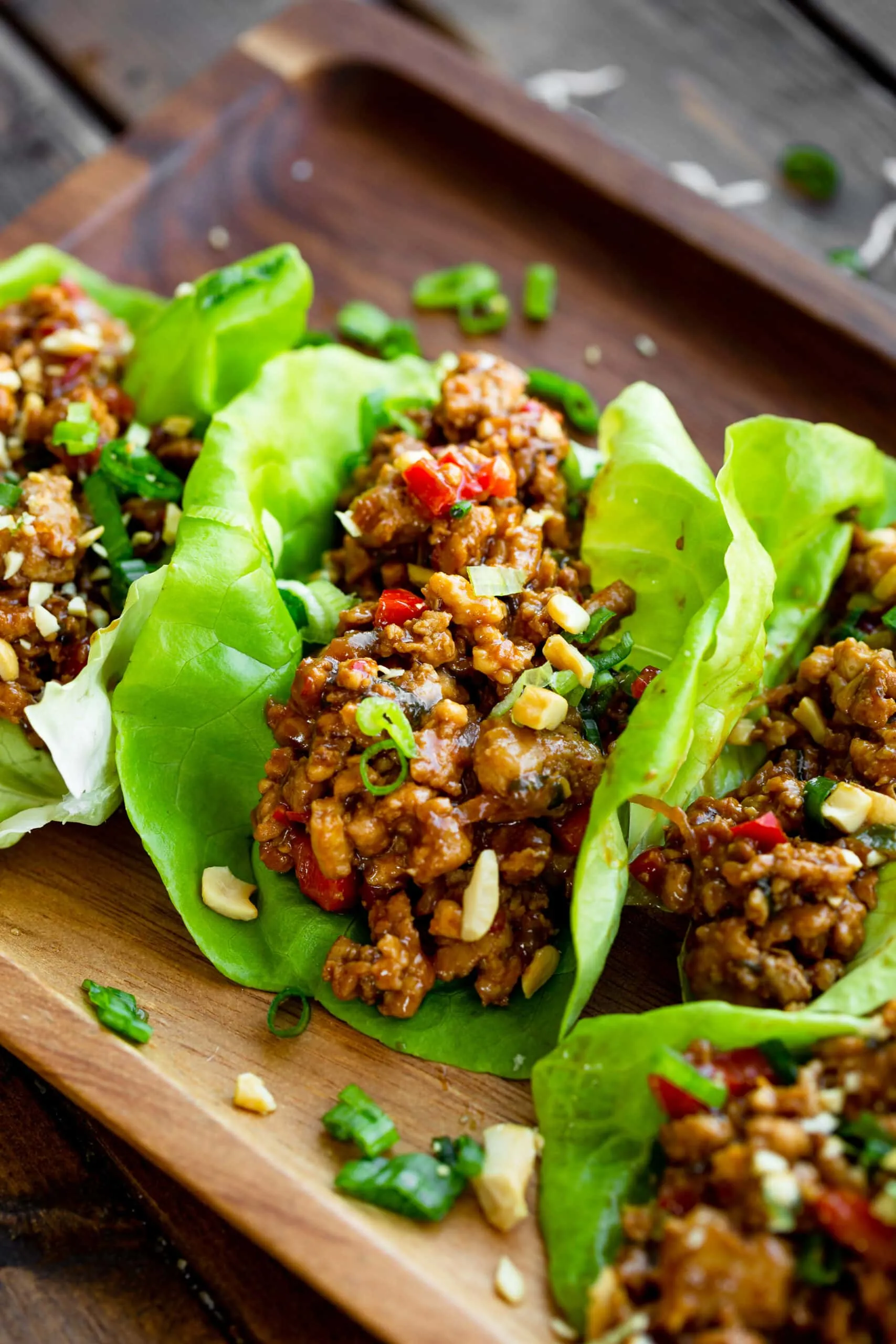 Thai Turkey Meal Prep Lettuce Wraps