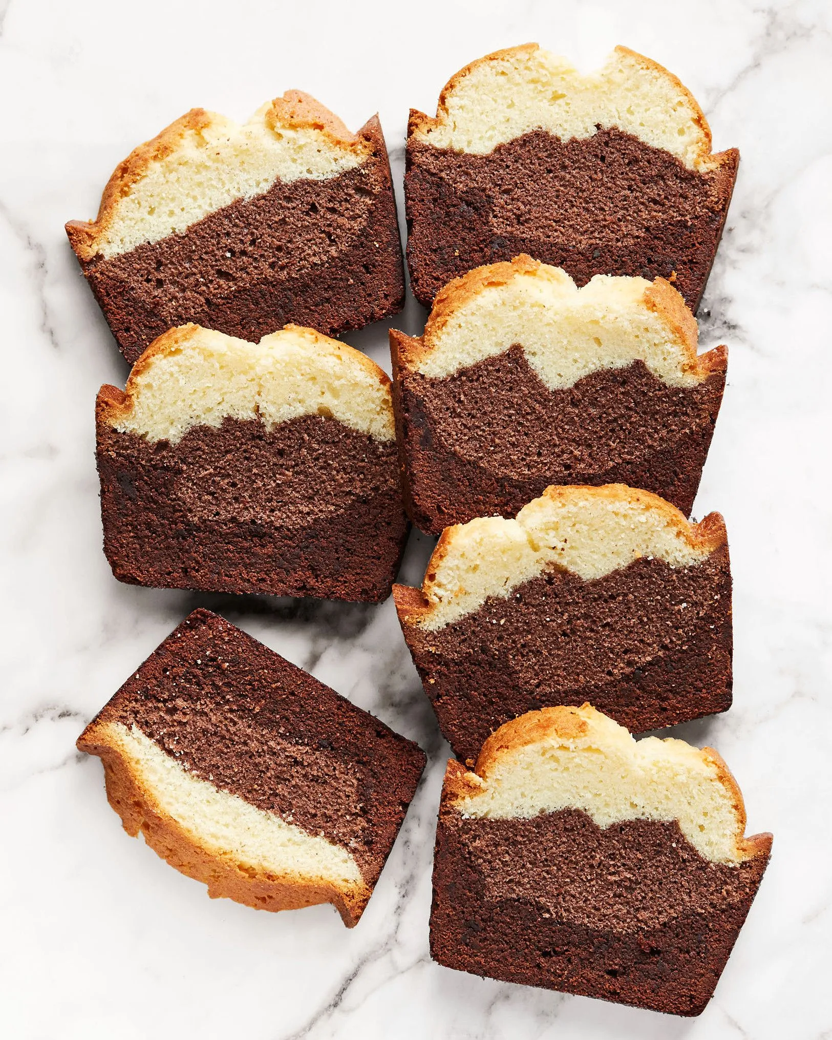 Three Layer Pound Cake