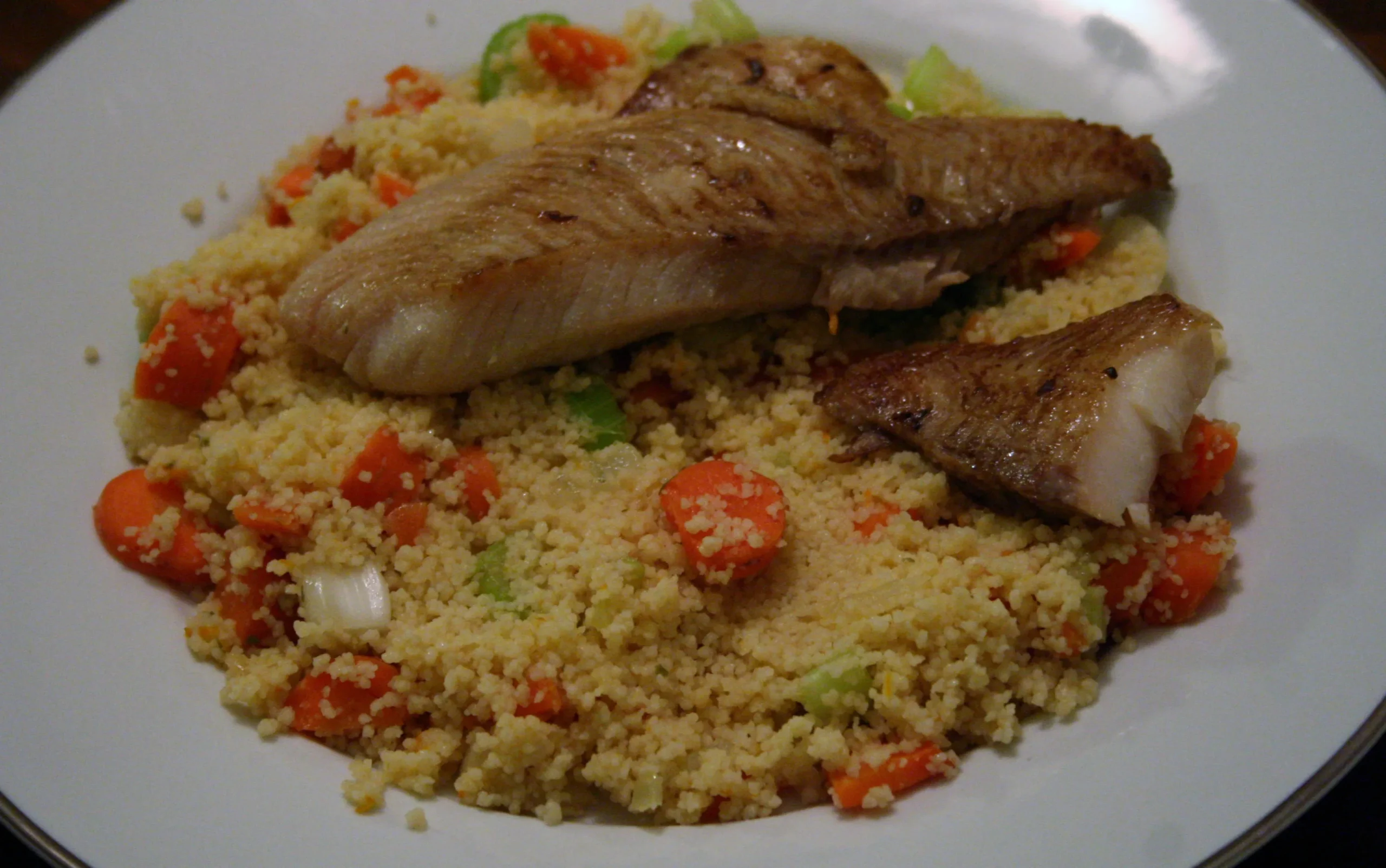 Tilapia Citrus Couscous Salad