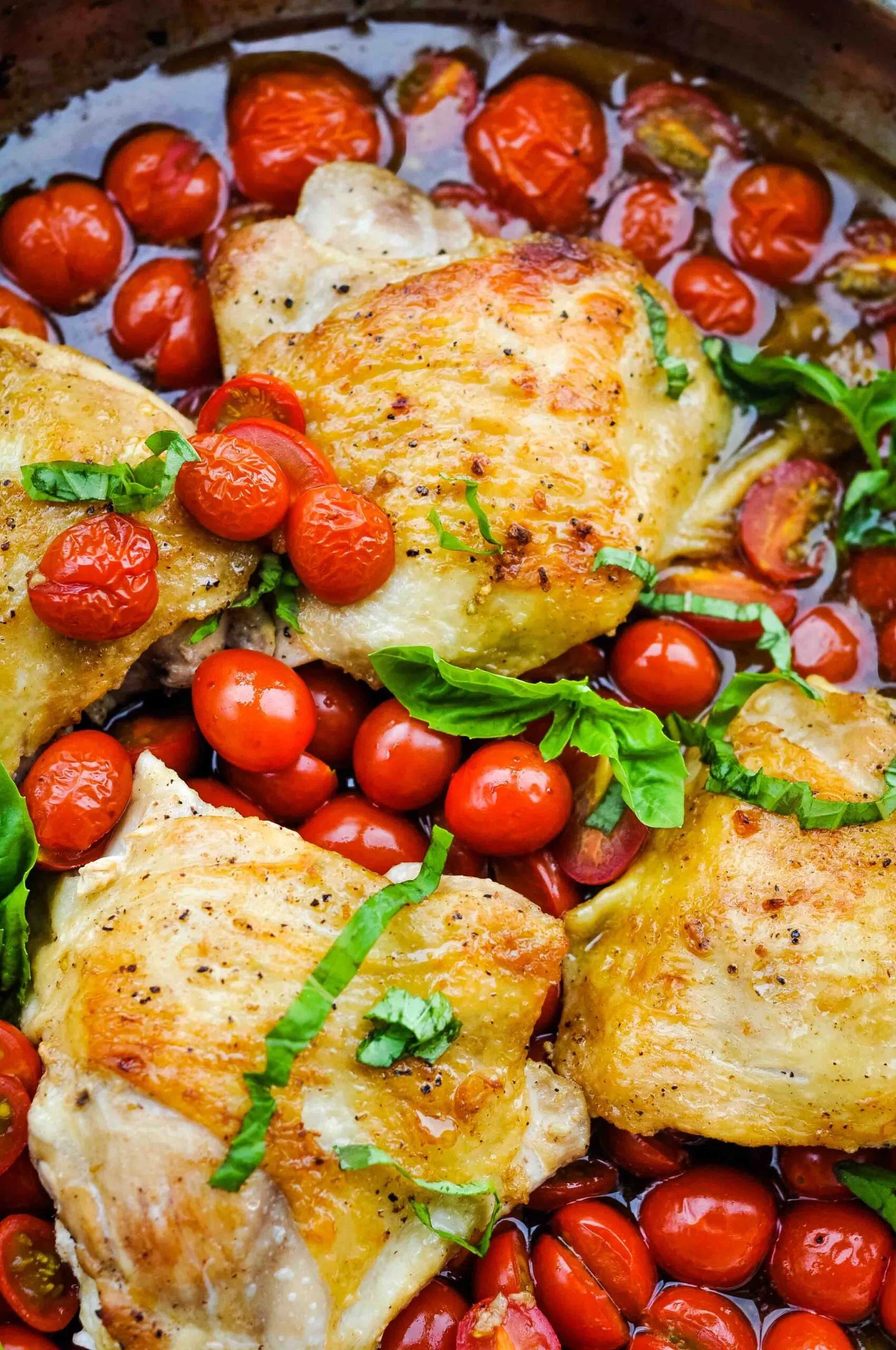 Tomato Basil Balsamic Chicken