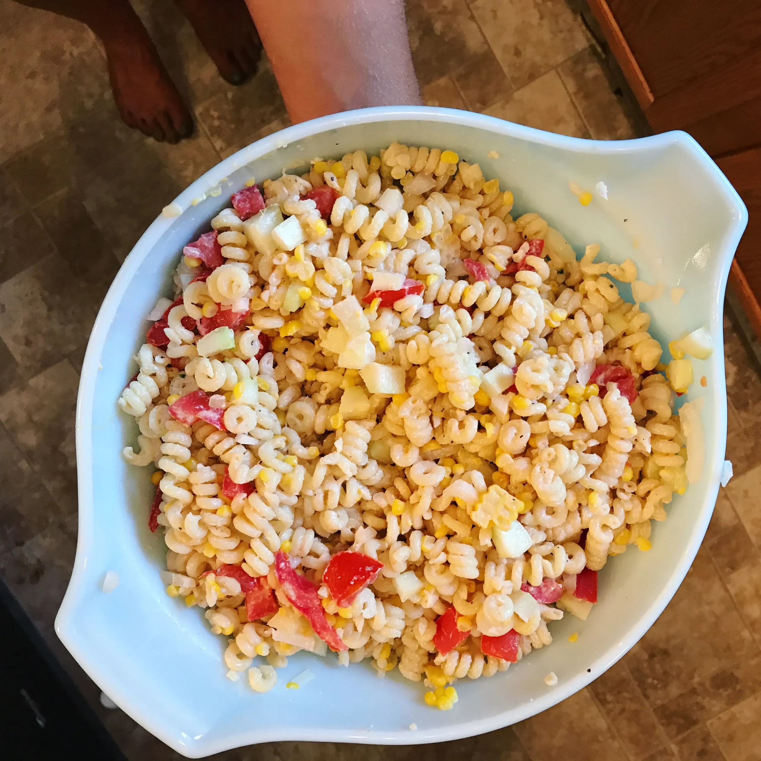 Tomato Sweet Corn Pasta