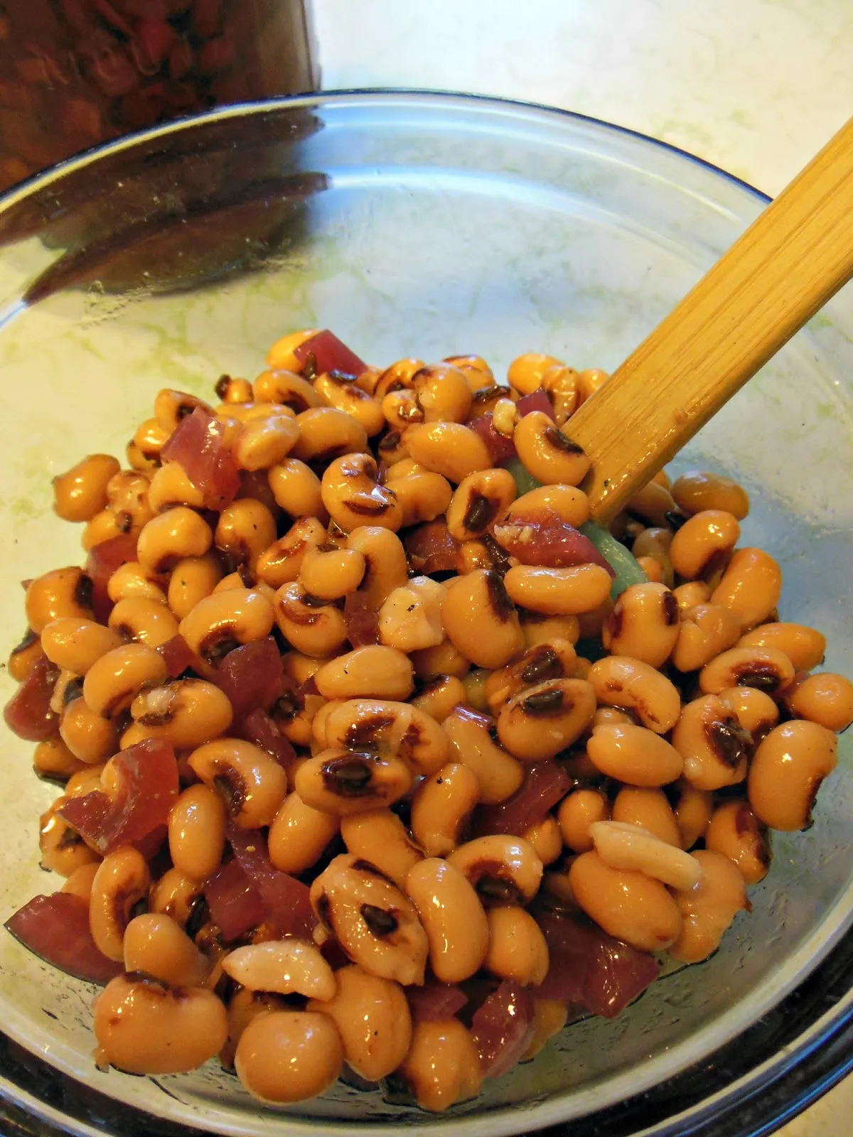 Tomato and Black Eyed Pea Salad