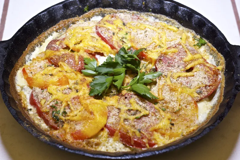Tomato and Scalloped Potato Gratin