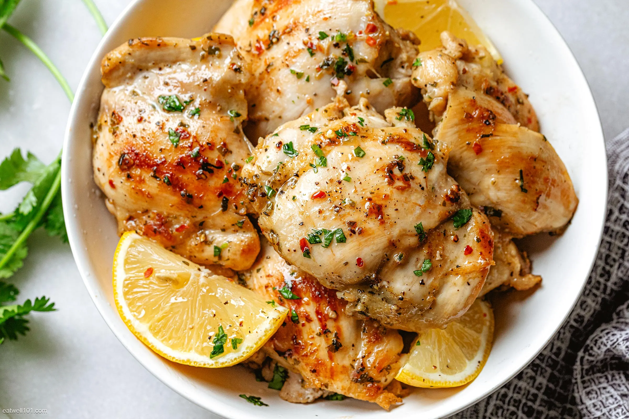 Tony Lobianco's Orange Lemon Garlic Chicken