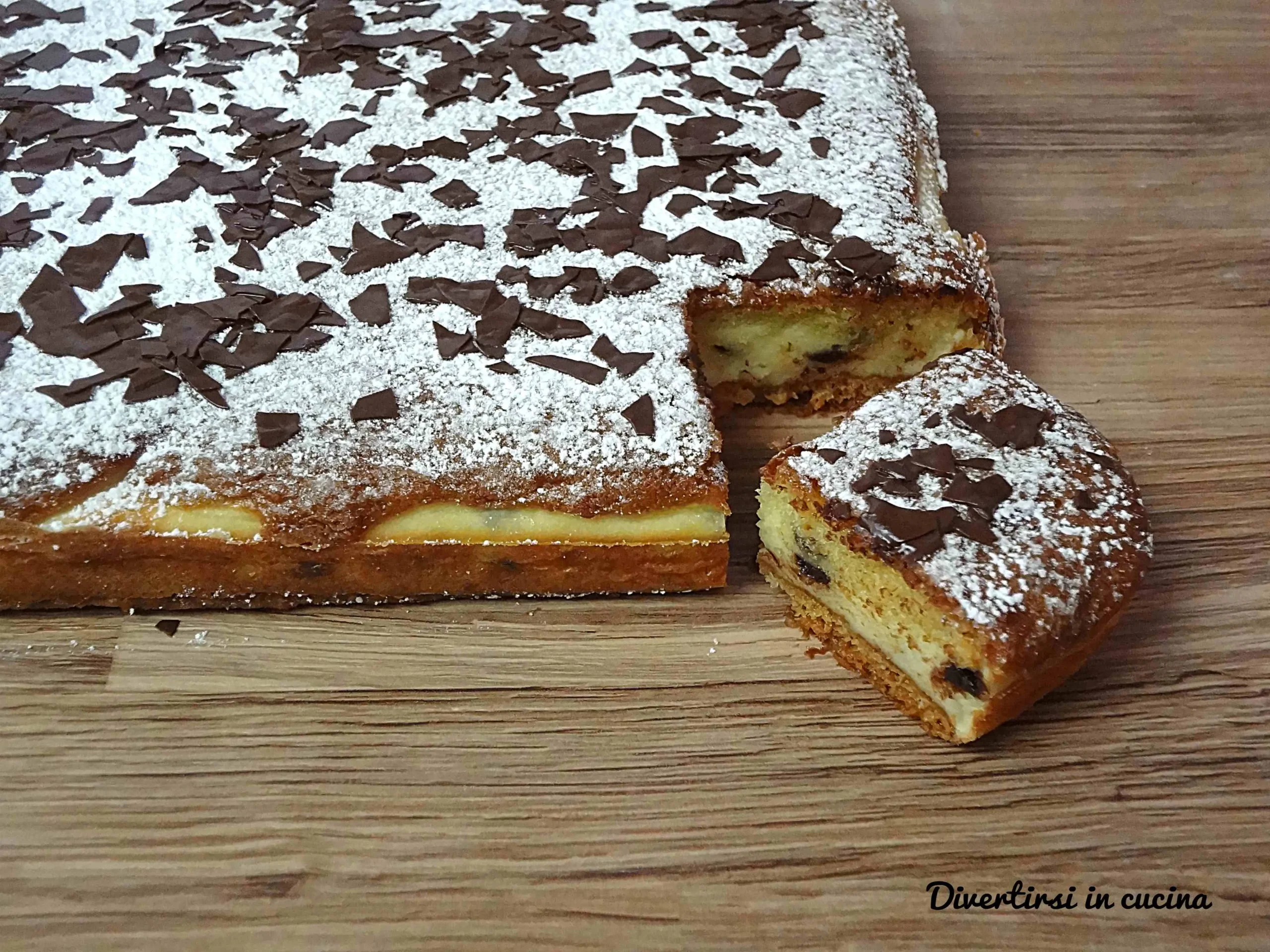 Torta Ricotta e Cioccolato