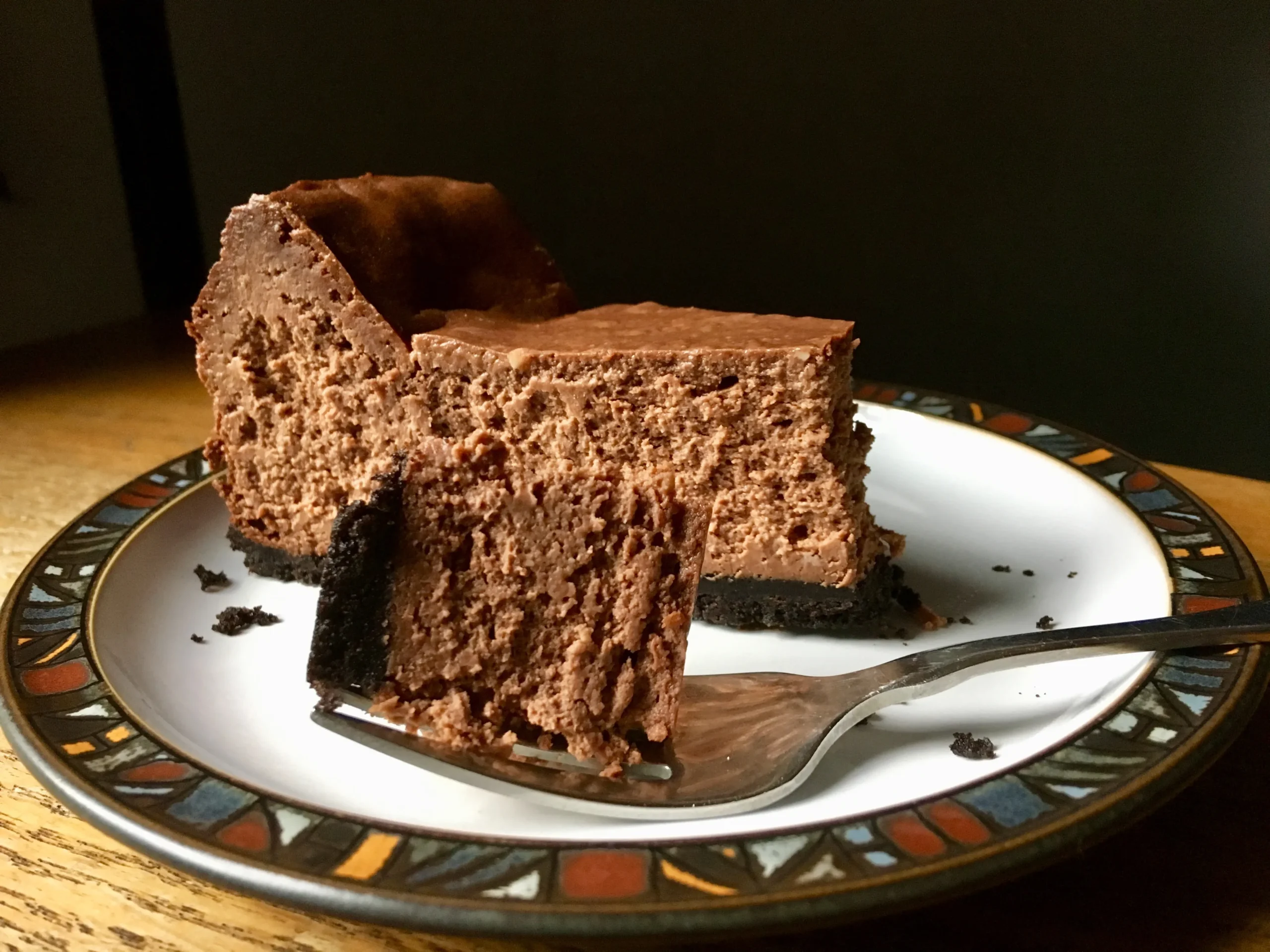 Totally Decadent Chocolate Cheesecake