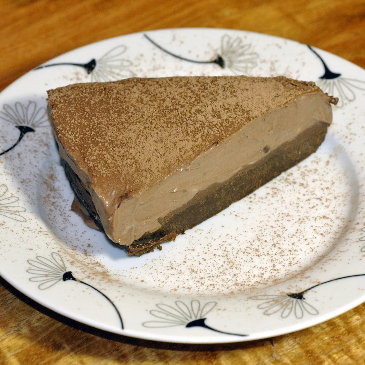 Triple Chocolate Mousse Tart