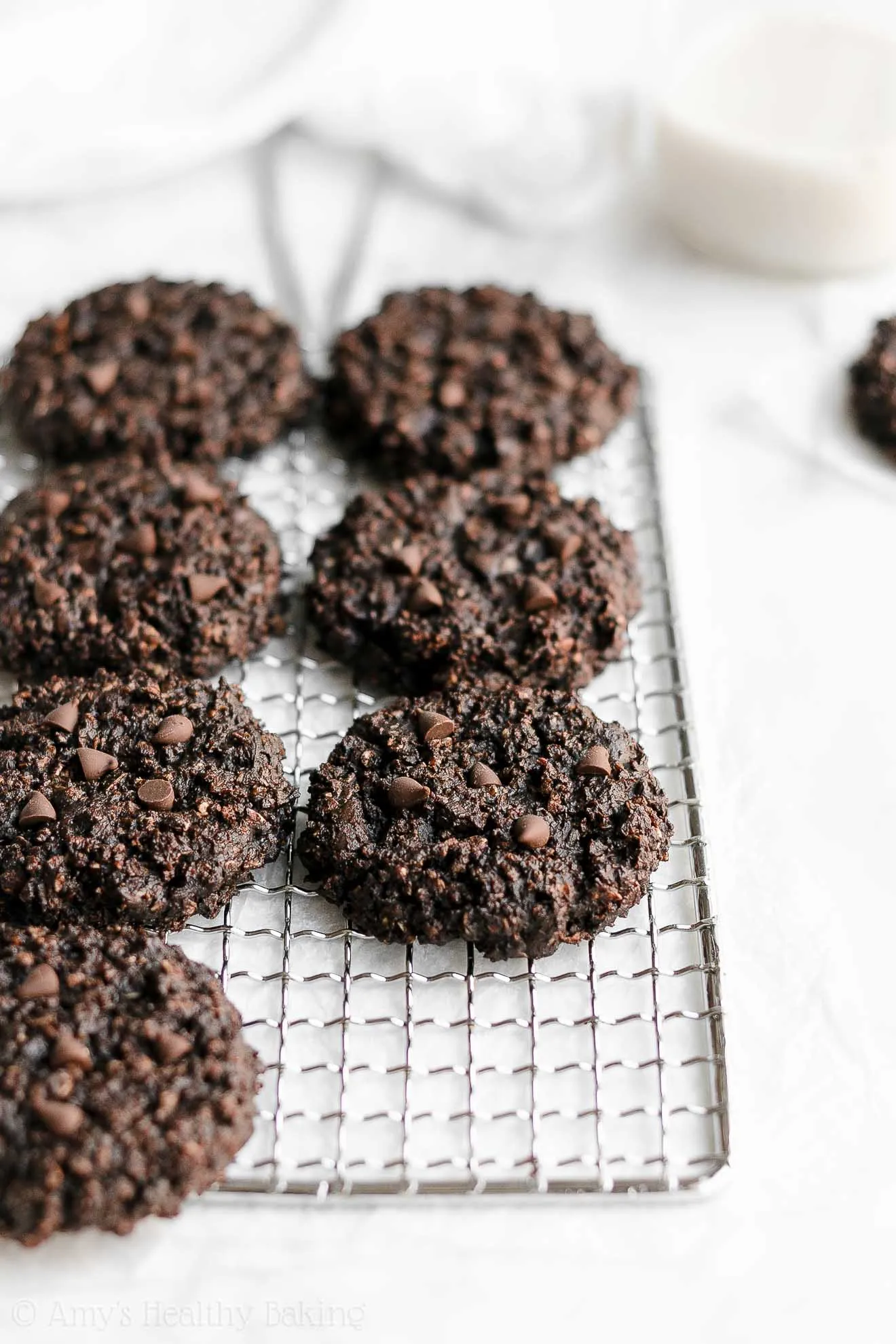Triple Chocolate Oatmeal Cookies