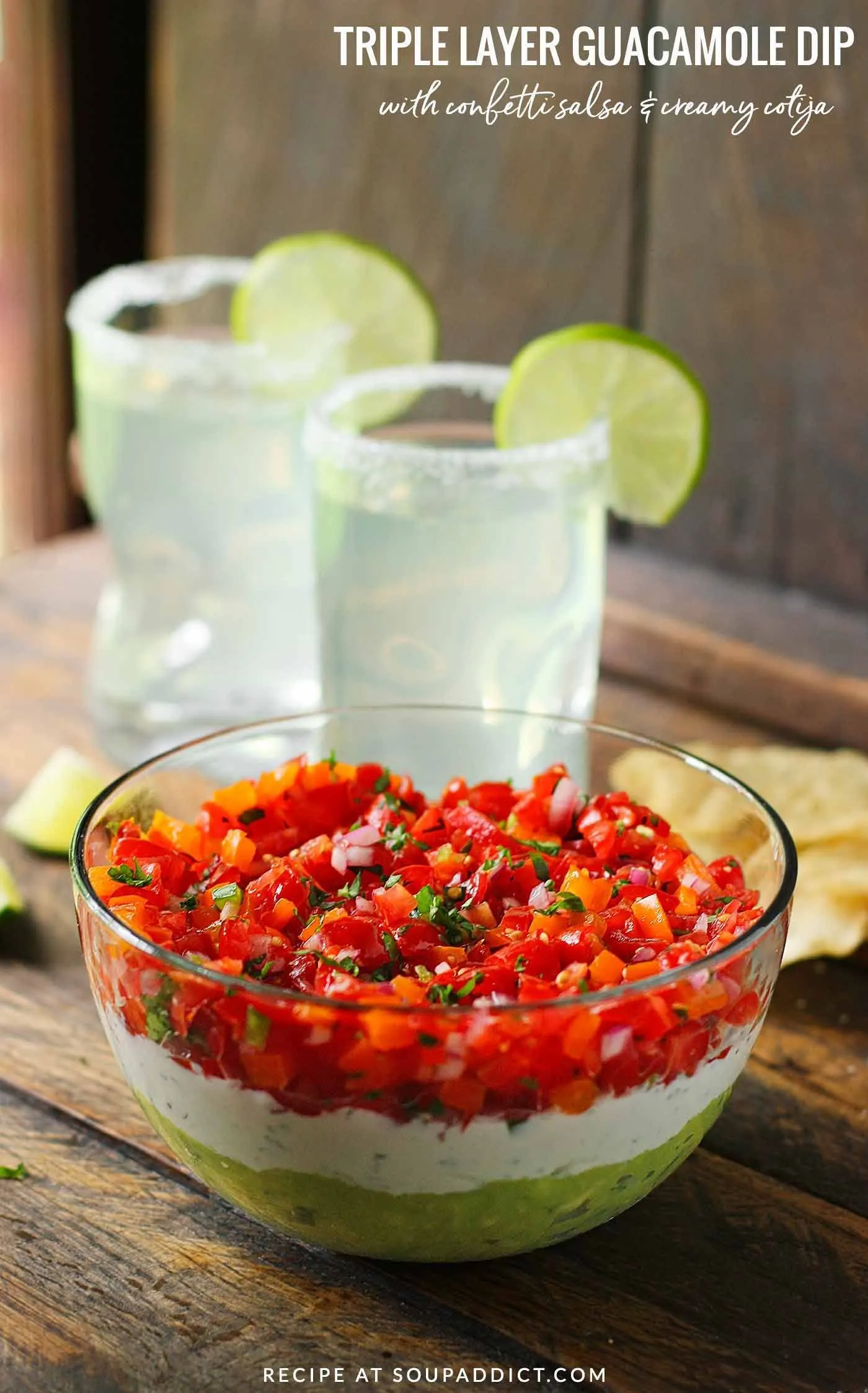 Triple Layer Mexican Party Dip