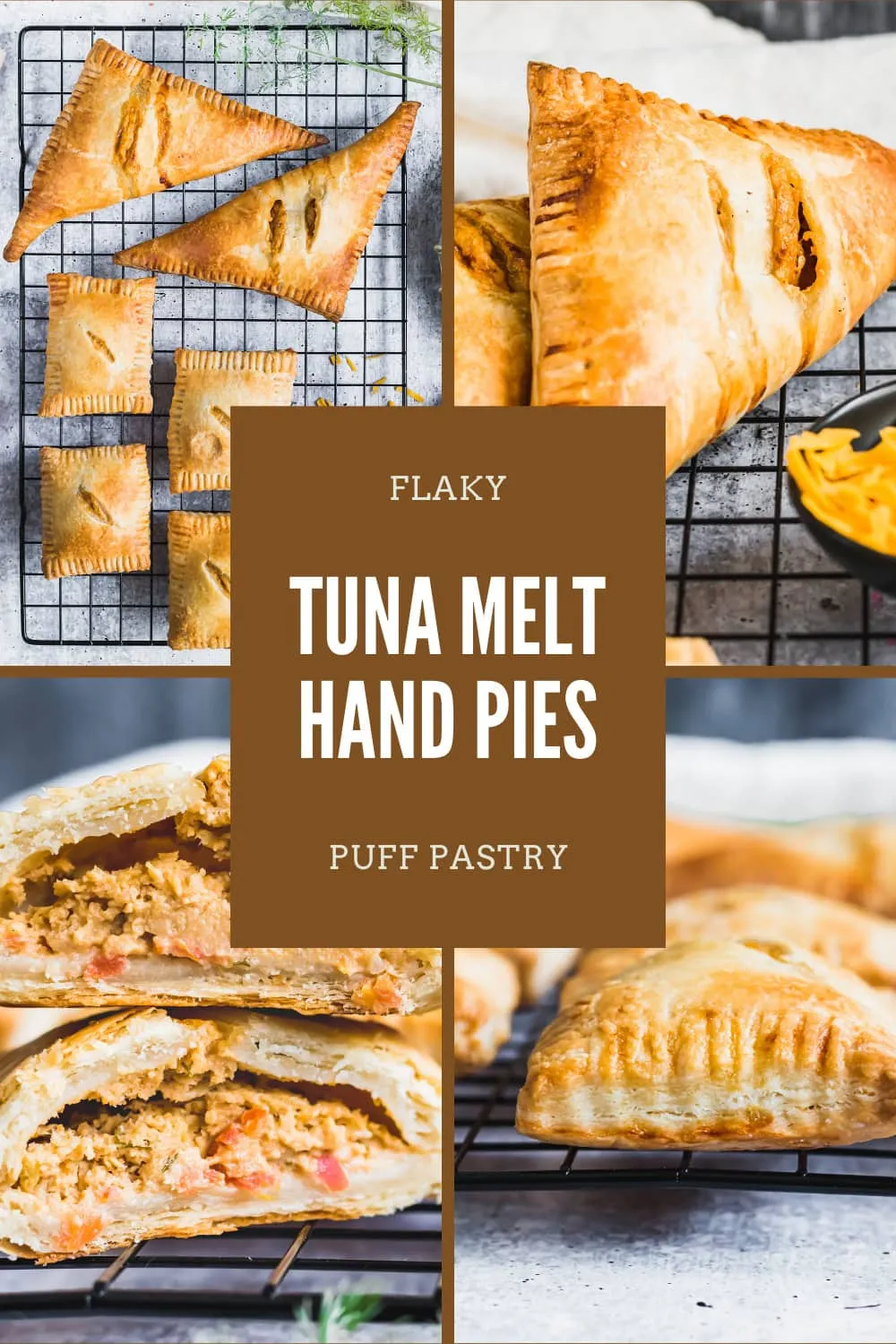 Tuna Melt Hand Pies with Homemade Puff Pastry