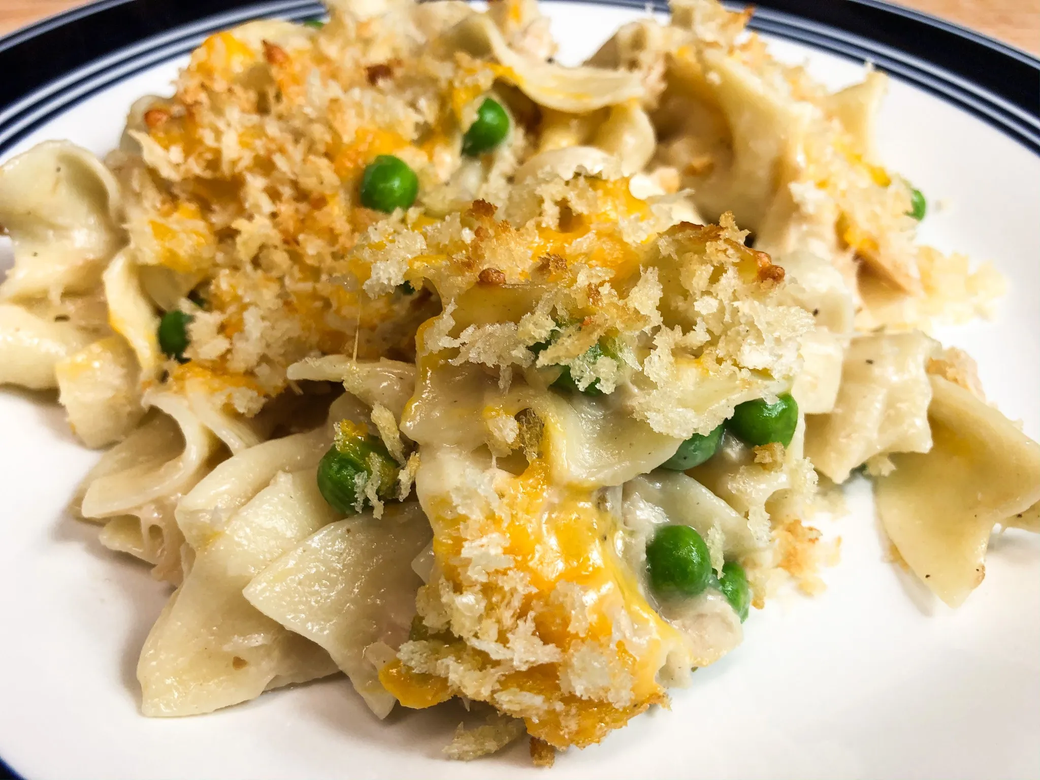 Tuna Noodle Casserole Shells