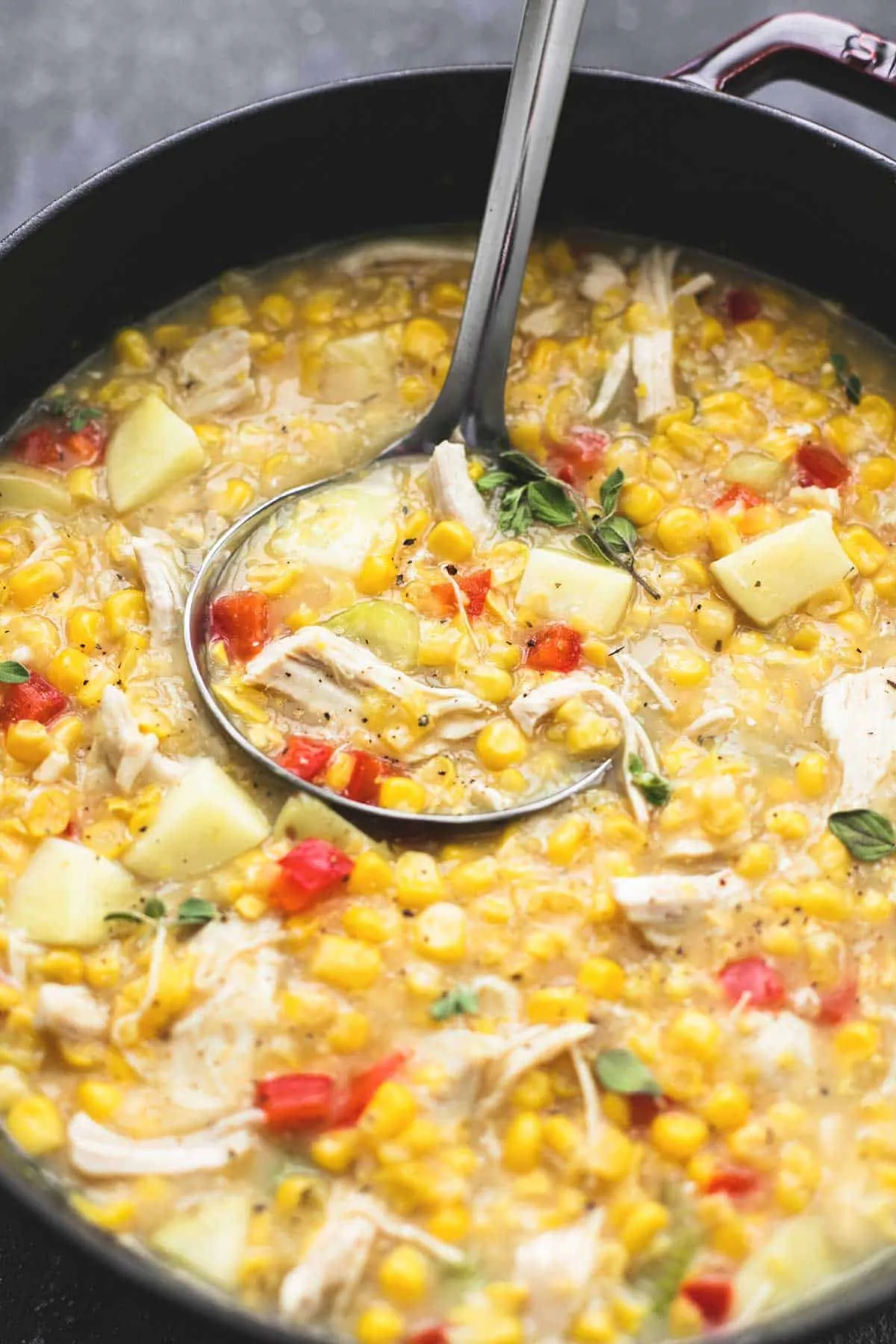 Turkey Chowder with Sweetcorn