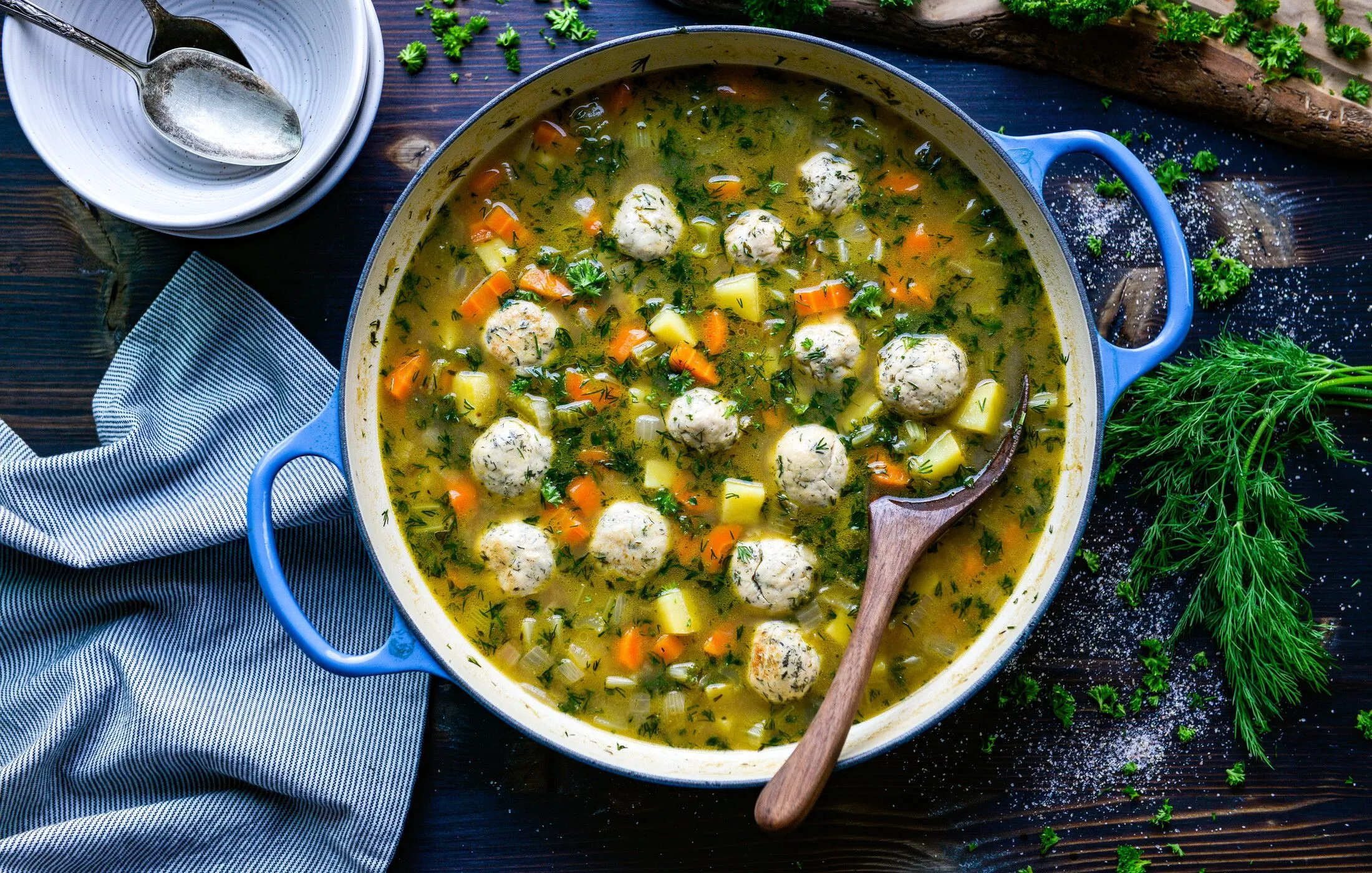 Turkey Meatball Vegetable Soup