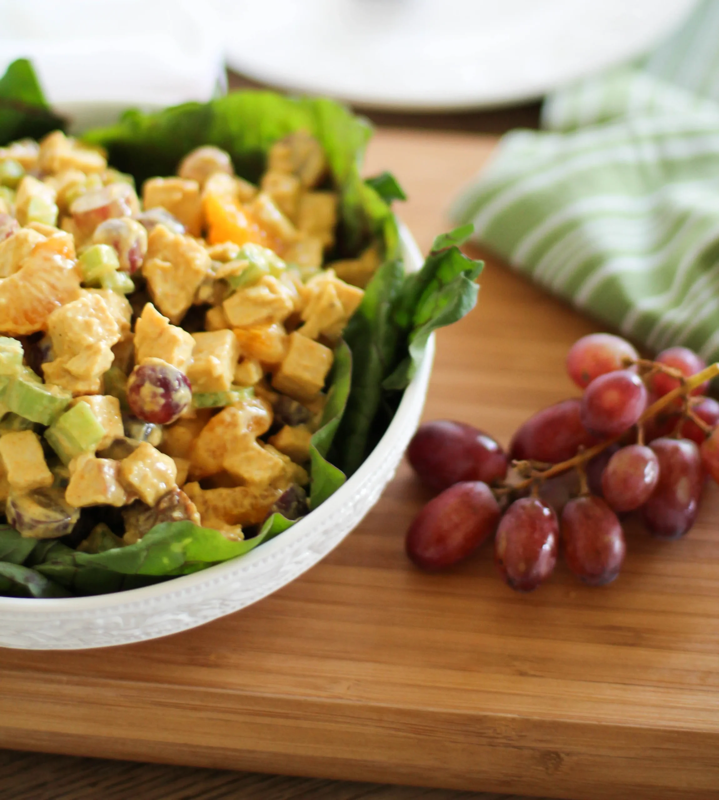 Turkey Salad in Curried Mayonnaise