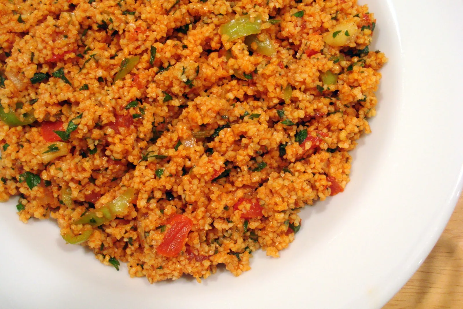 Turkish Bulgur Salad Kisir