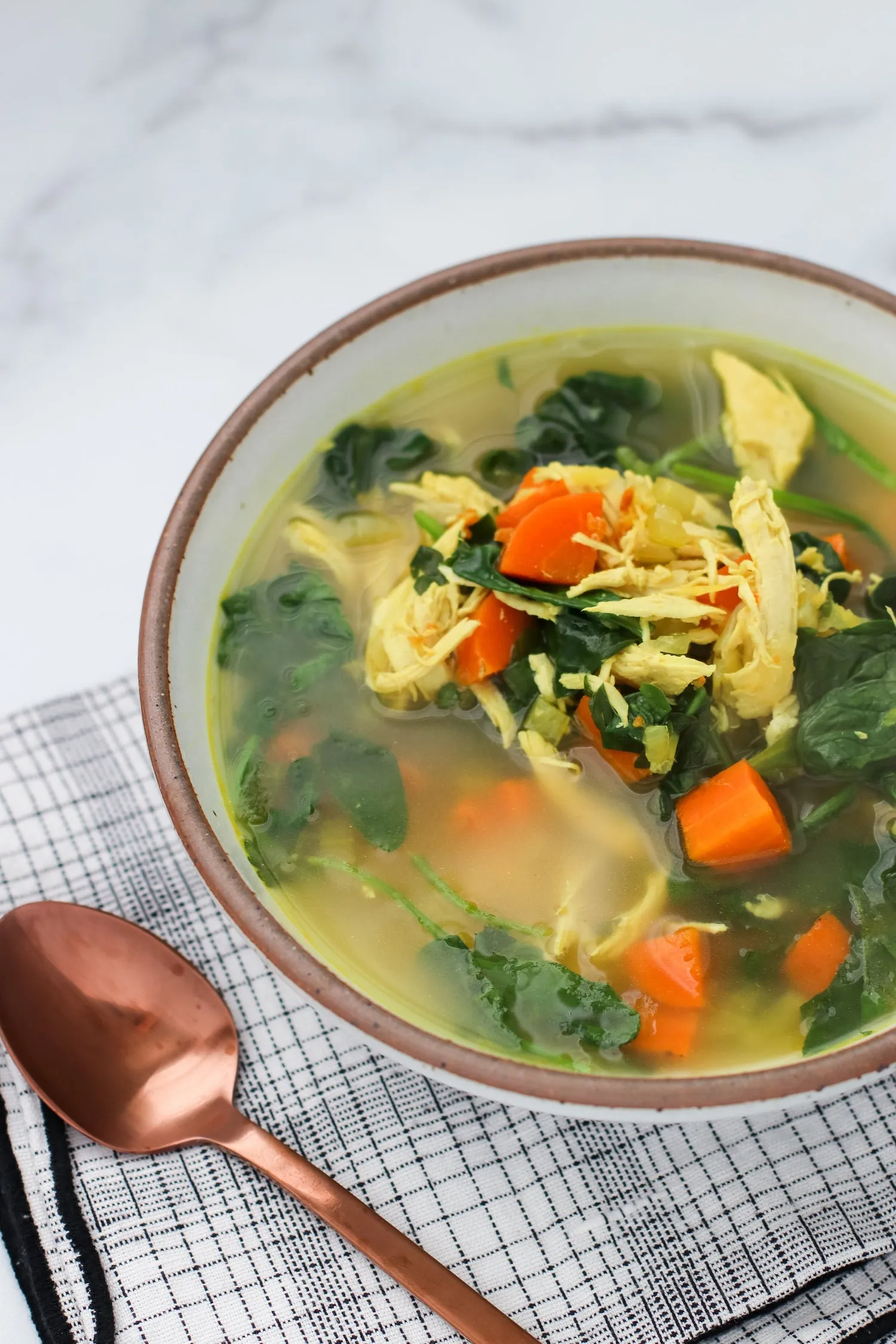 Turmeric Ginger Chicken Soup