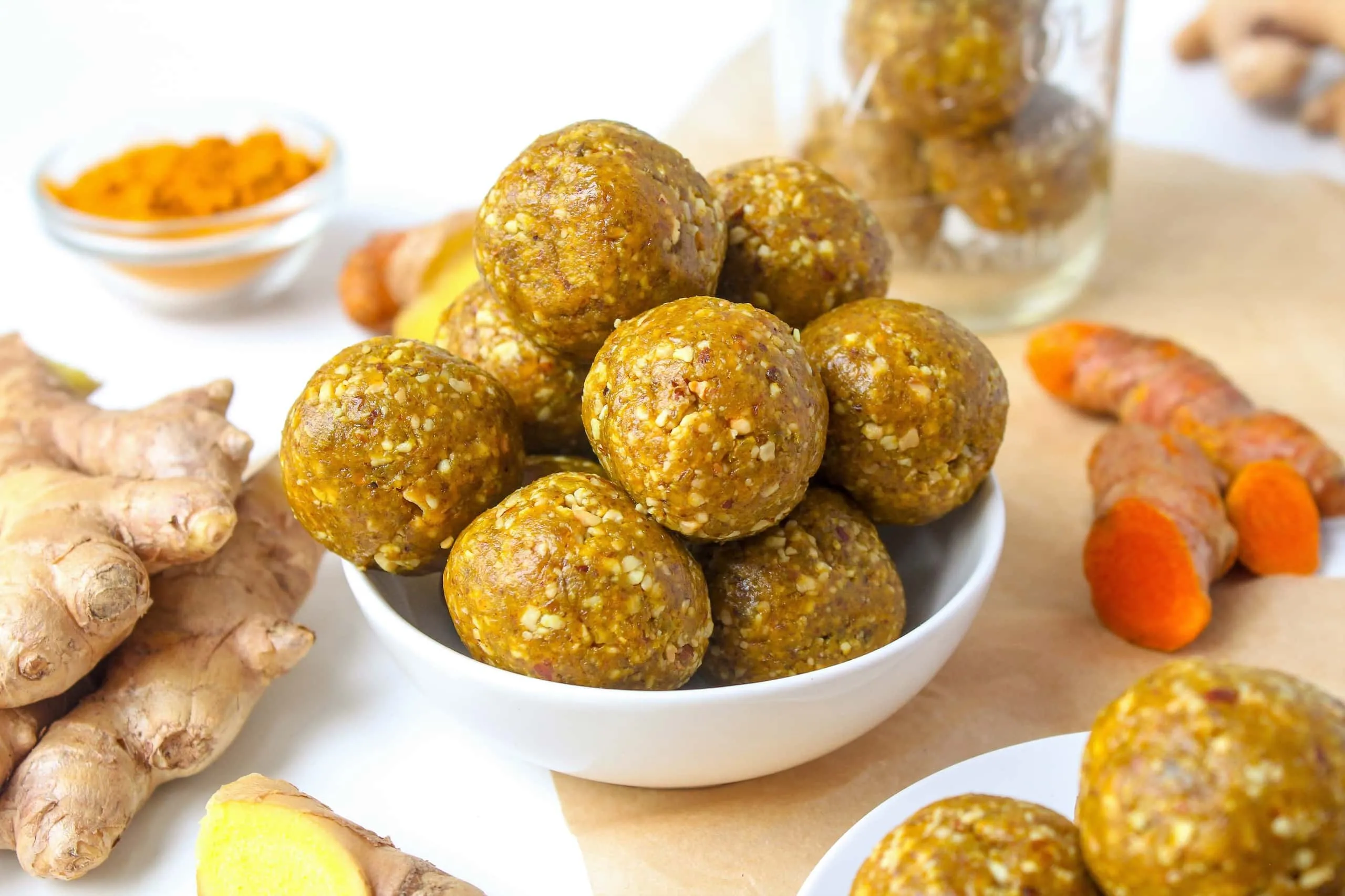 Turmeric Ginger Energy Balls