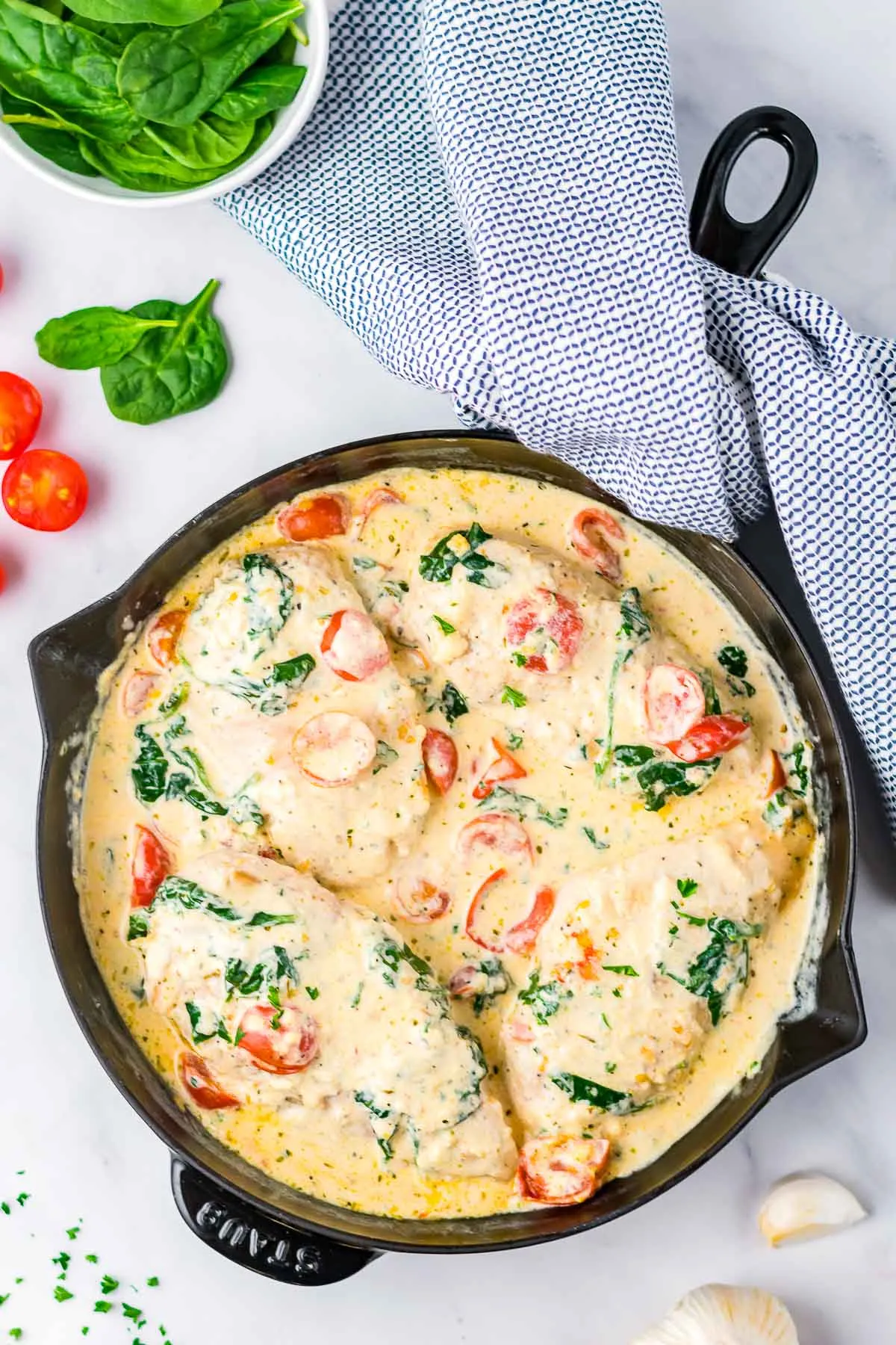 Tuscan Style Chicken Skillet
