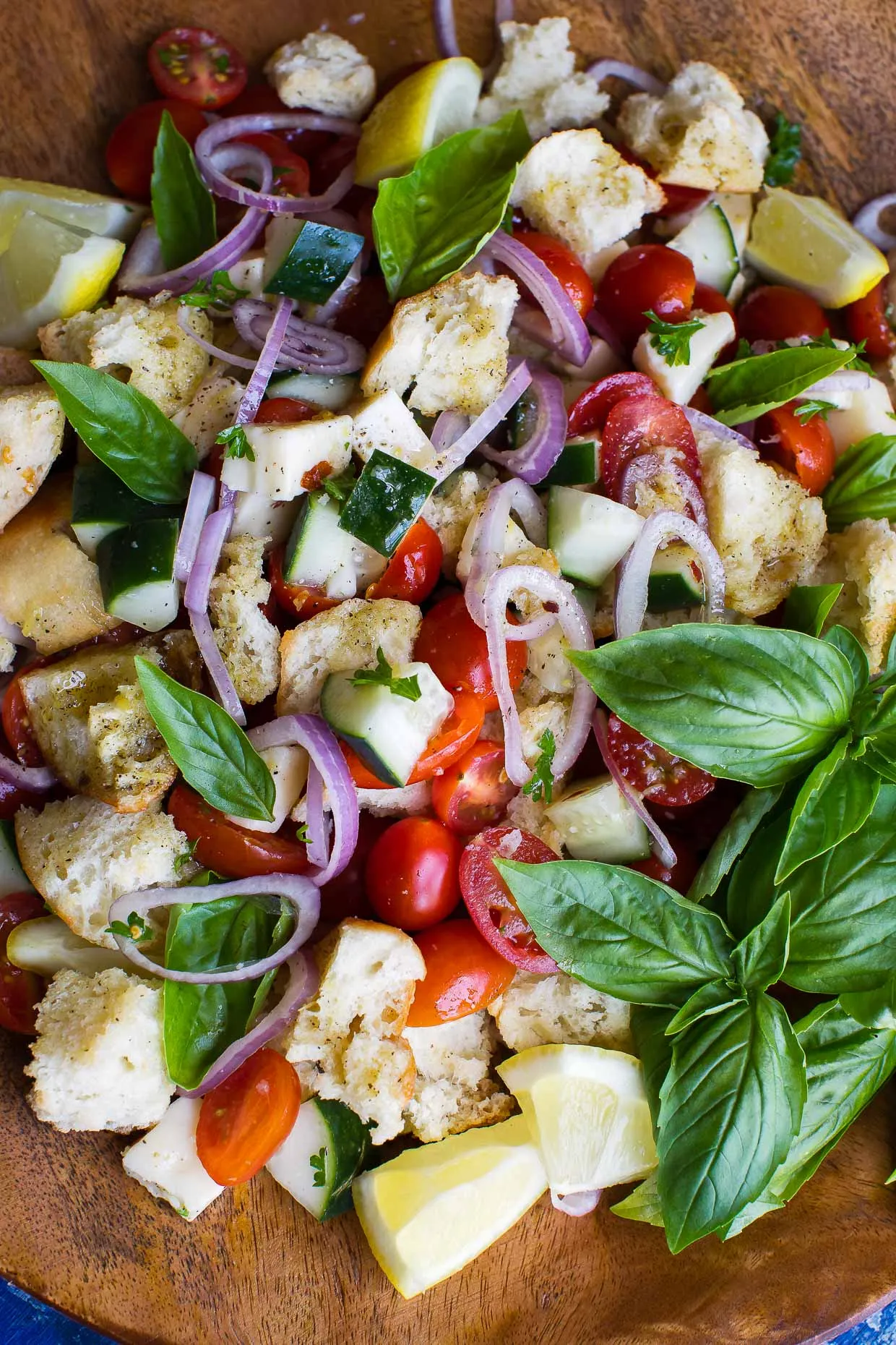 Tuscan Tomato Basil Salad