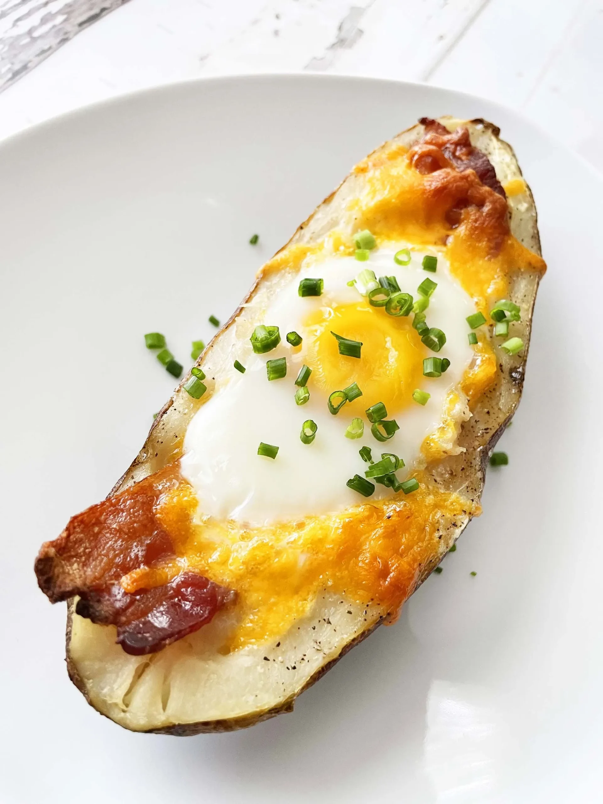 Twice Baked Breakfast Potatoes